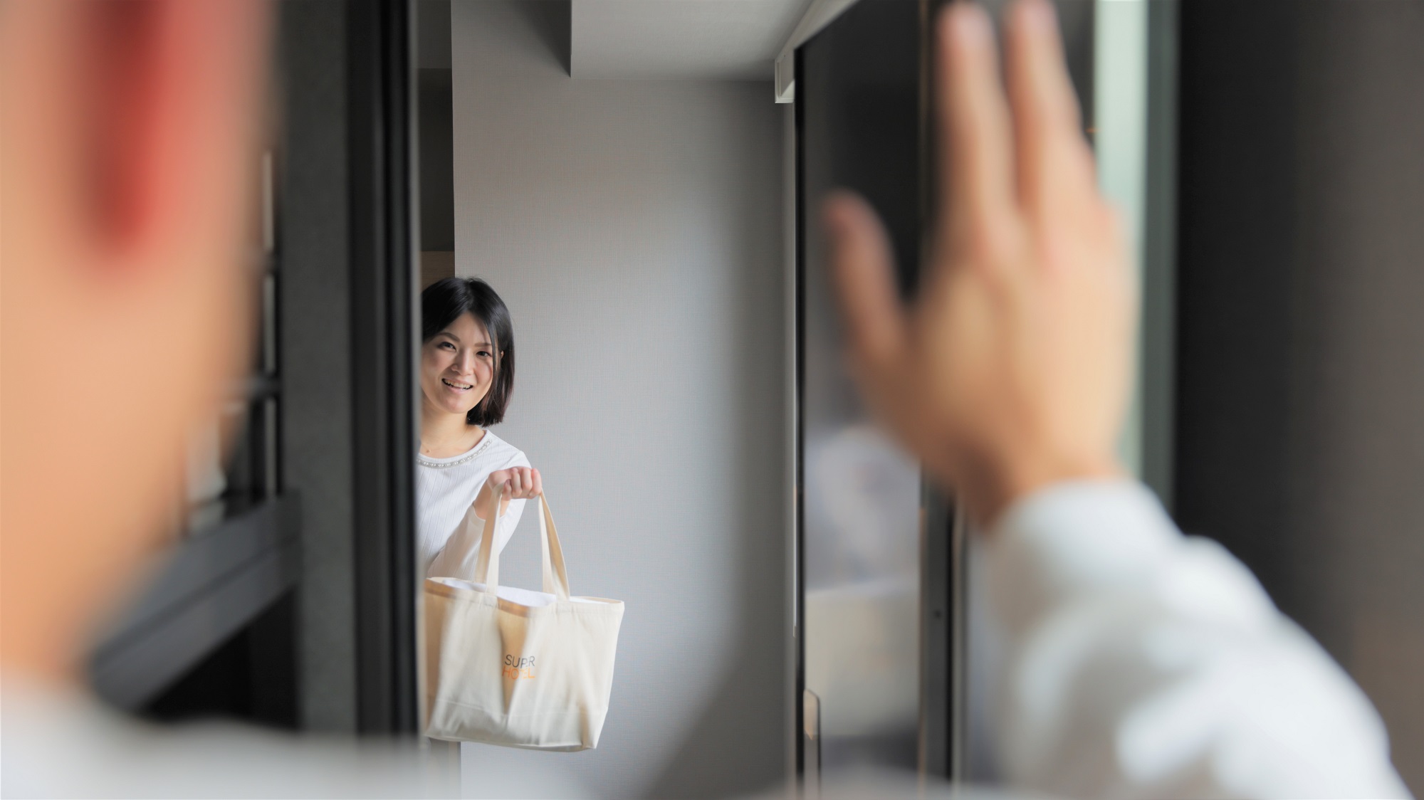 着替えなどのプライバシーを守れます