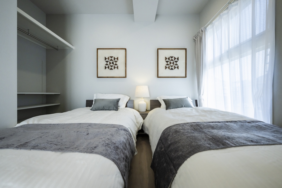 【4泊以上プラン】長崎駅4分｜スタジアム6分｜3Beds｜リバーサイド｜ZEE HAVEN｜405