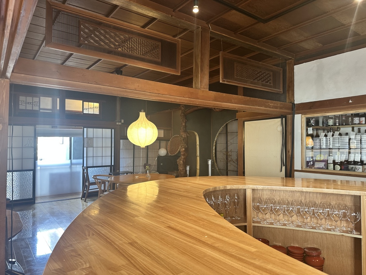 【１泊２食】５皿おまかせフレンチコース〇築１００年の古民家をリノベーションした泊まれるワイン酒場