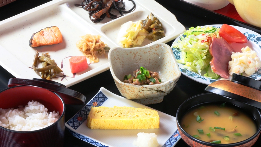 【食事】真心のこもった朝食