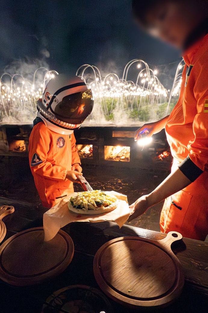 【冬の宇宙体験/BBQ・朝食付き】月面着陸ARを楽しむ 星空の宿泊プラン