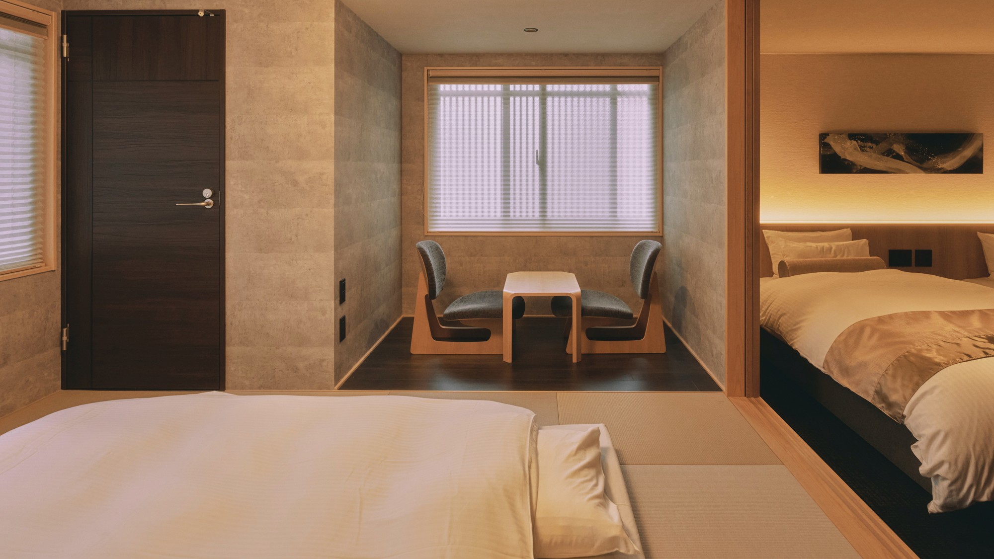 ＜雅樂スイート＞リビングと寝室で広がるゆとりある滞在