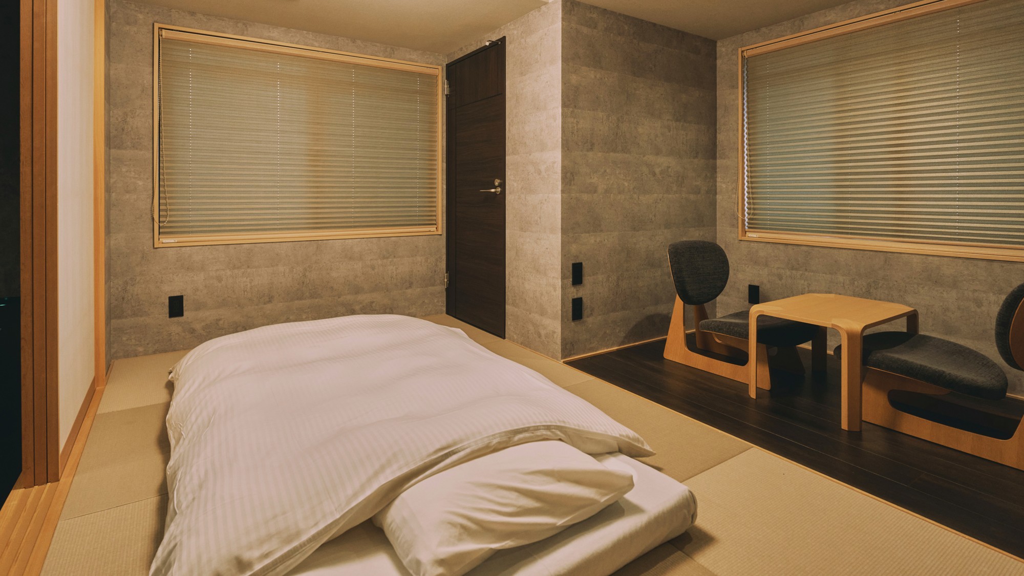 ＜雅樂スイート＞和室に布団を敷いて皆で過ごせる空間