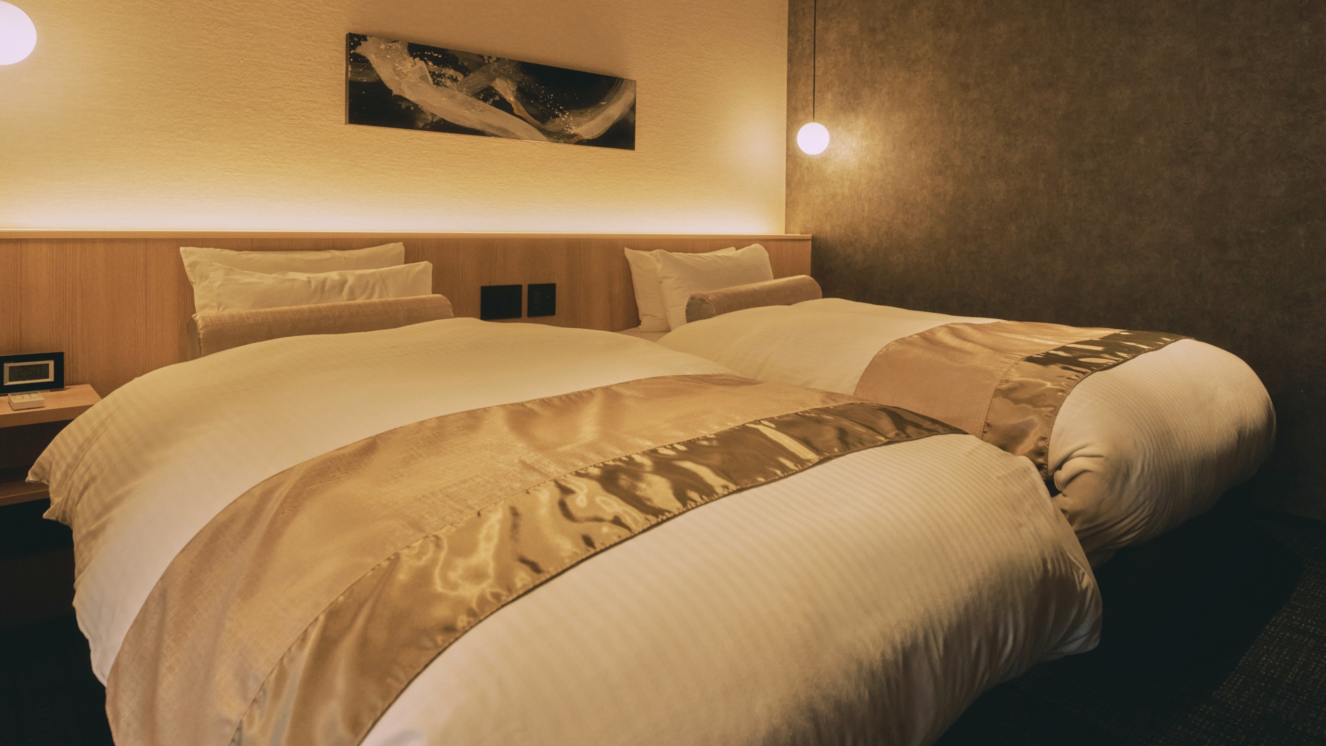 ＜雅樂スイート＞快適な滞在を叶えるツインベッド客室