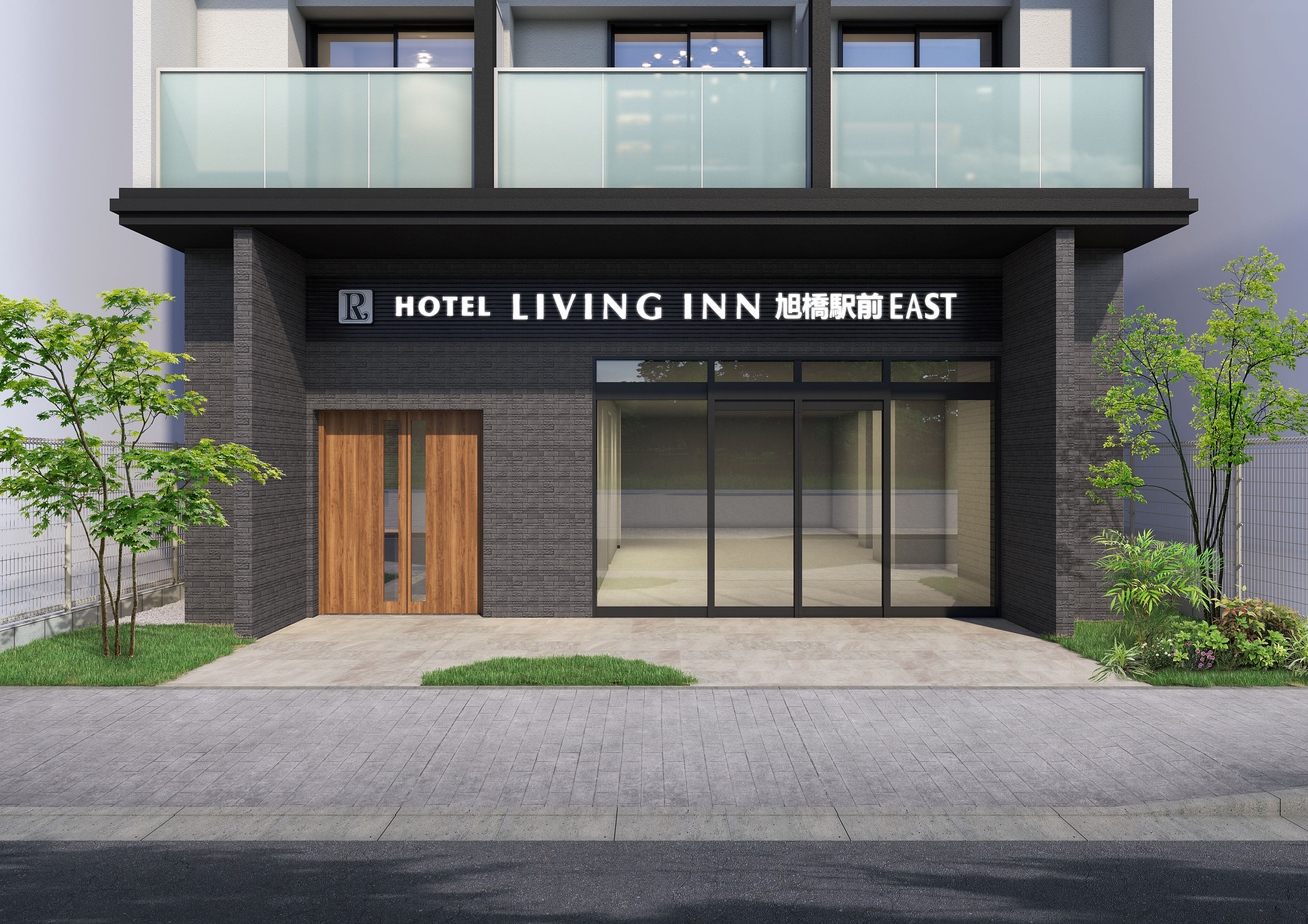 入り口（パース）