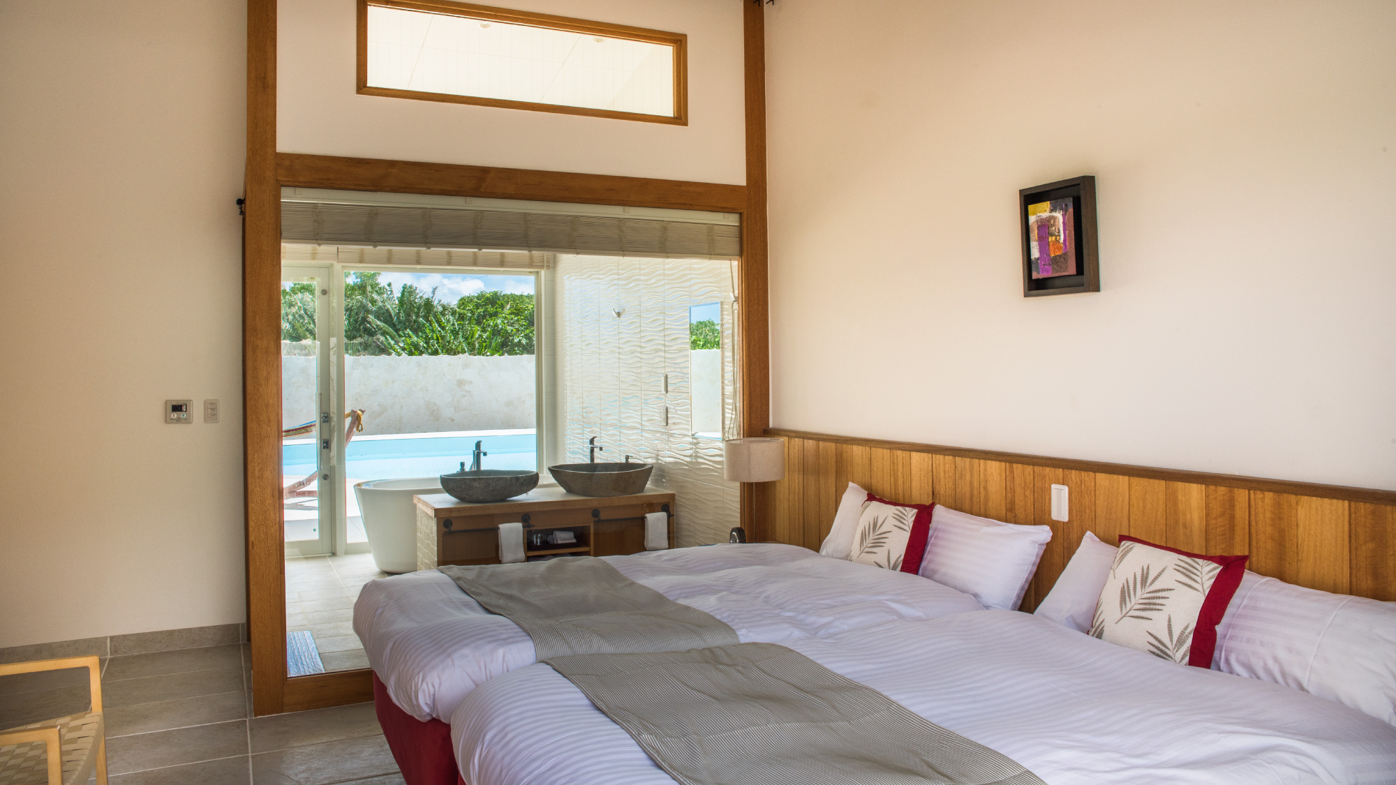 【プレミアムヴィラタイプ】寝室