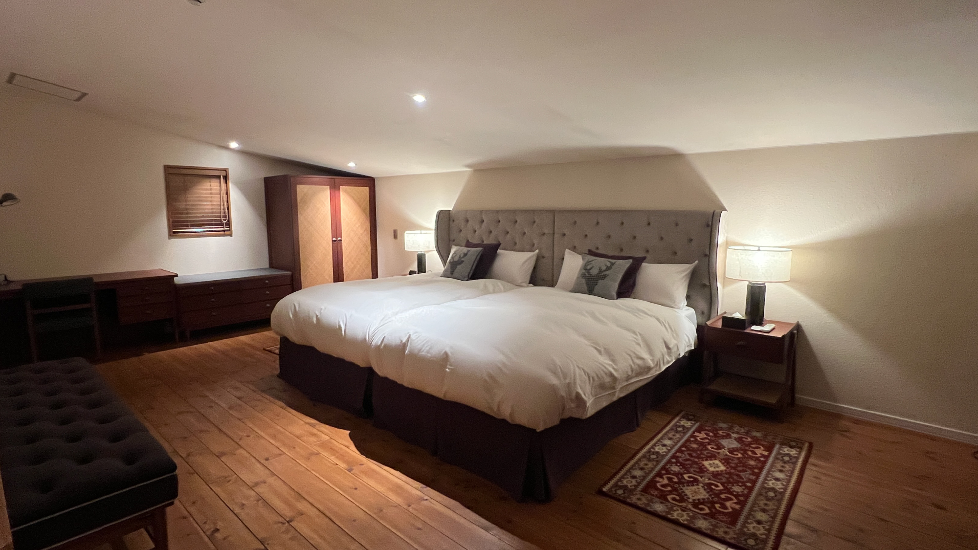 【デラックスヴィラタイプ】ロフト（ベッドルーム）