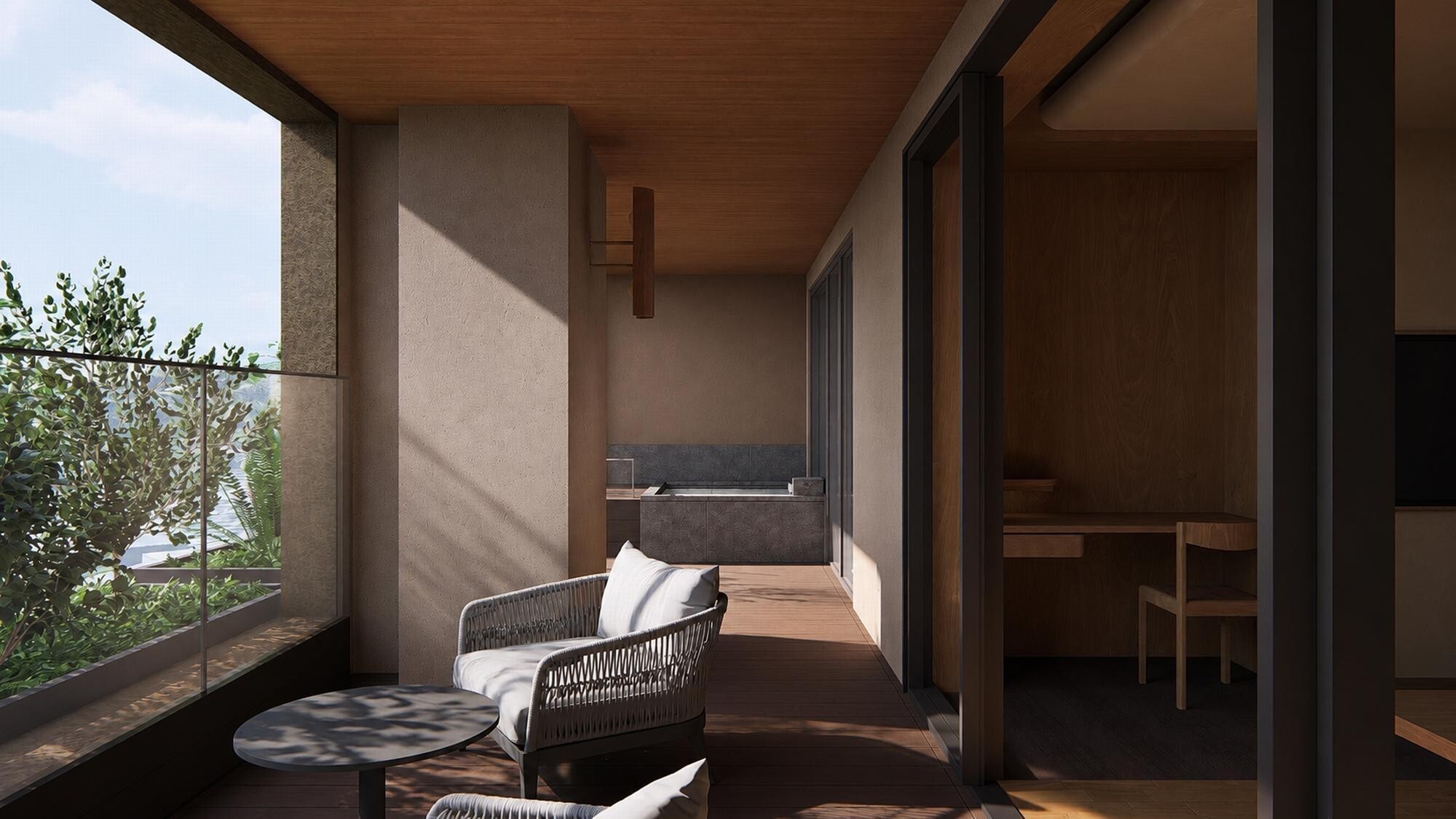 SHIJIMA Suite｜静寂を纏う、当館最上の寛ぎ　※イメージ