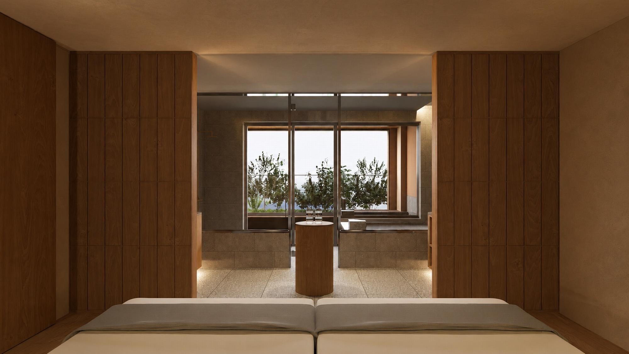 SHIJIMA Suite｜和の意匠に自然素材の温もりを重ねた静けさと余白に満ちた空間　※イメージ