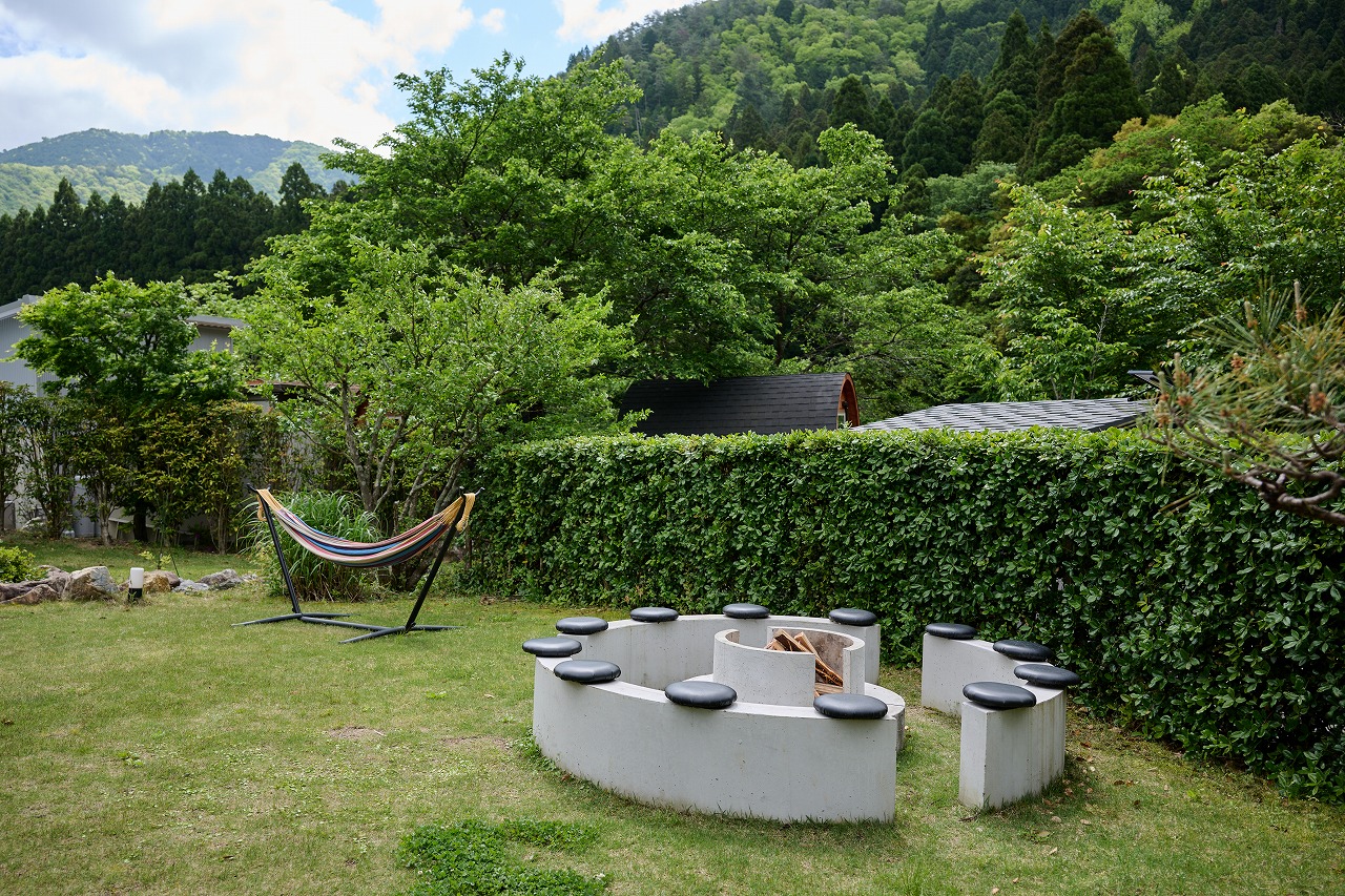ミヤマテラス本館　焚き火台