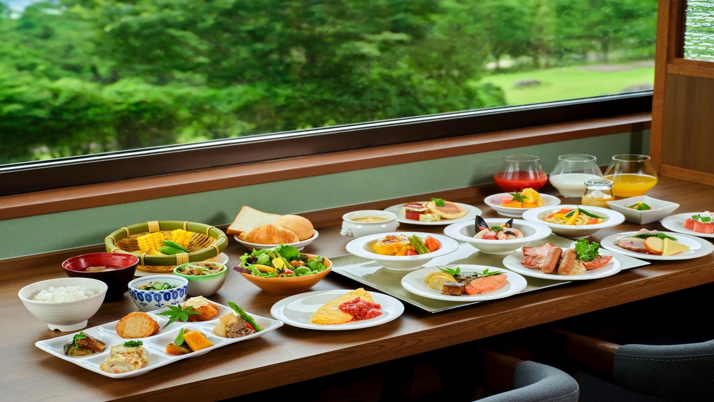 【2食付】60日前までのお得な早期割プラン【夜：洋食　朝：バイキング】