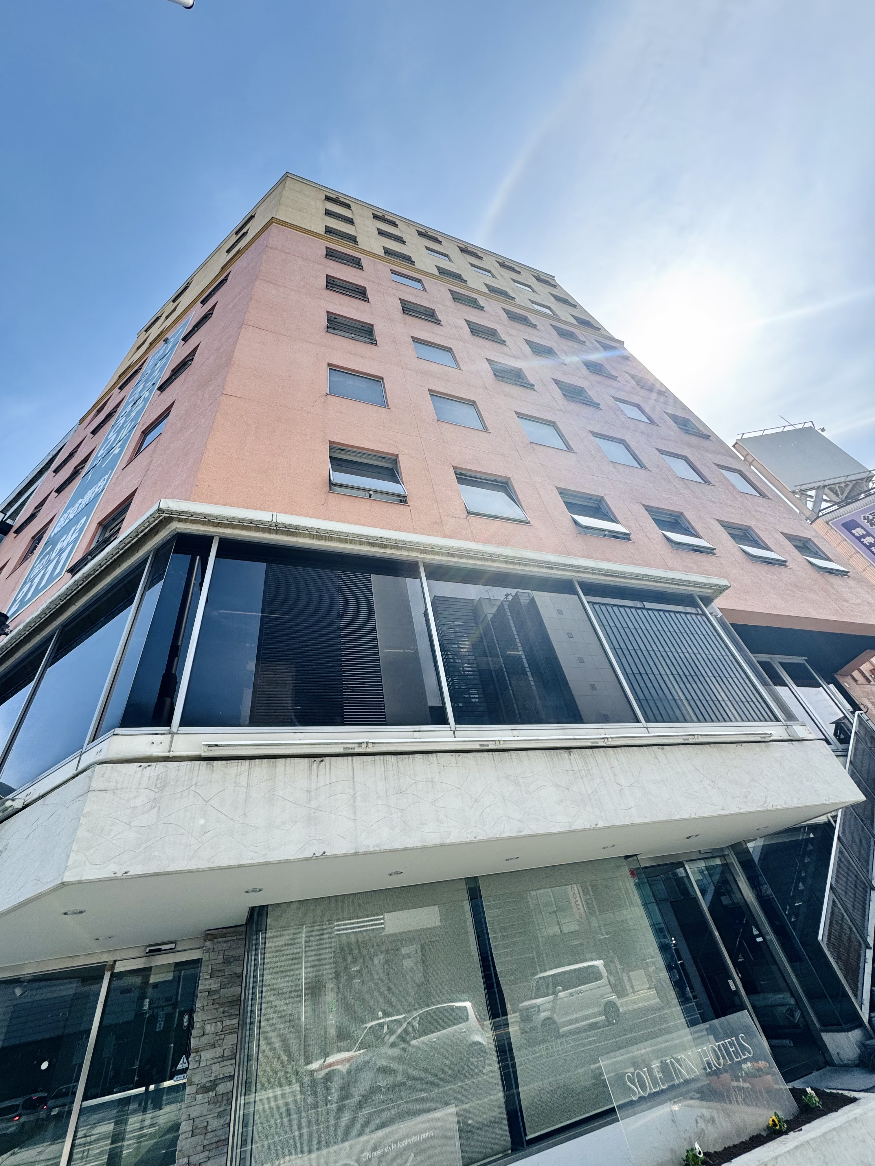 ホテル外観です。