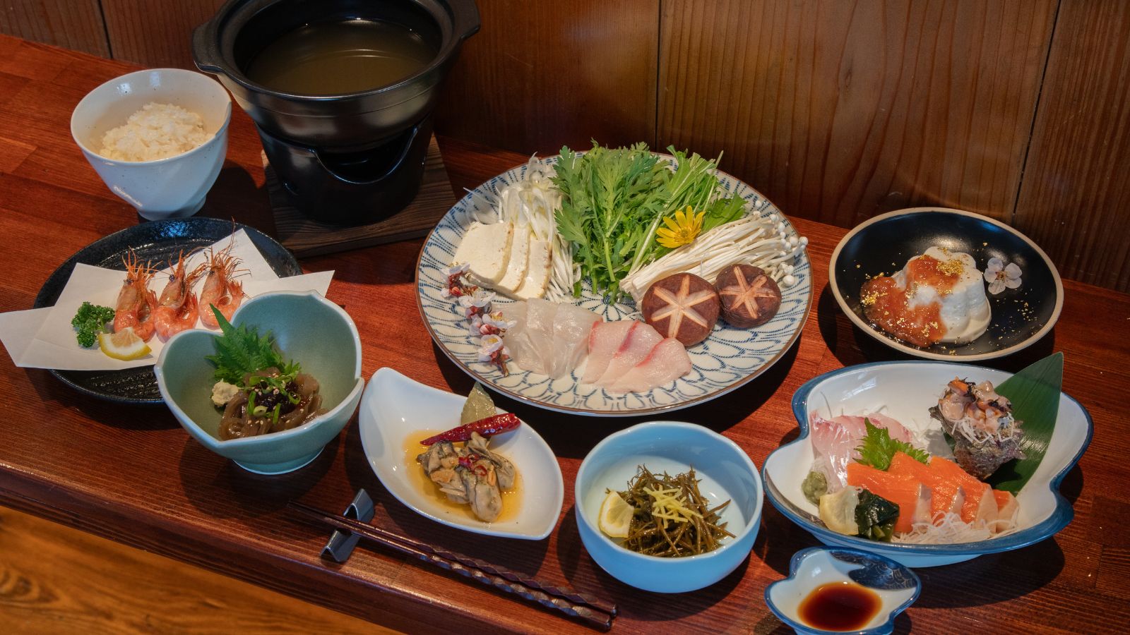 ＜夕食＞