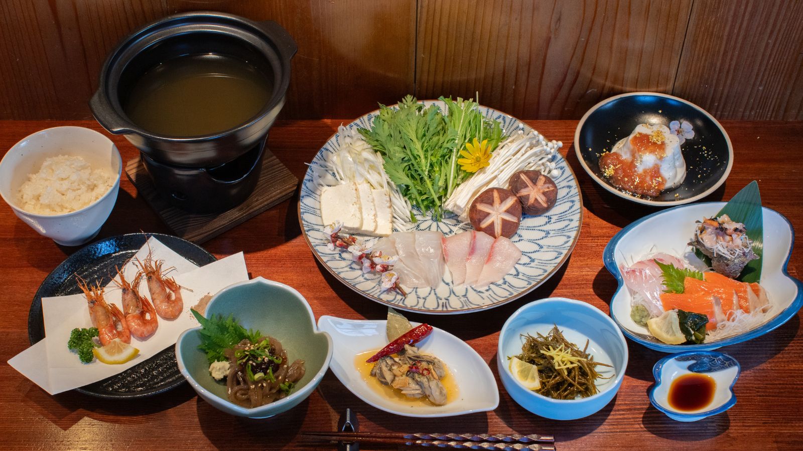 ＜夕食＞