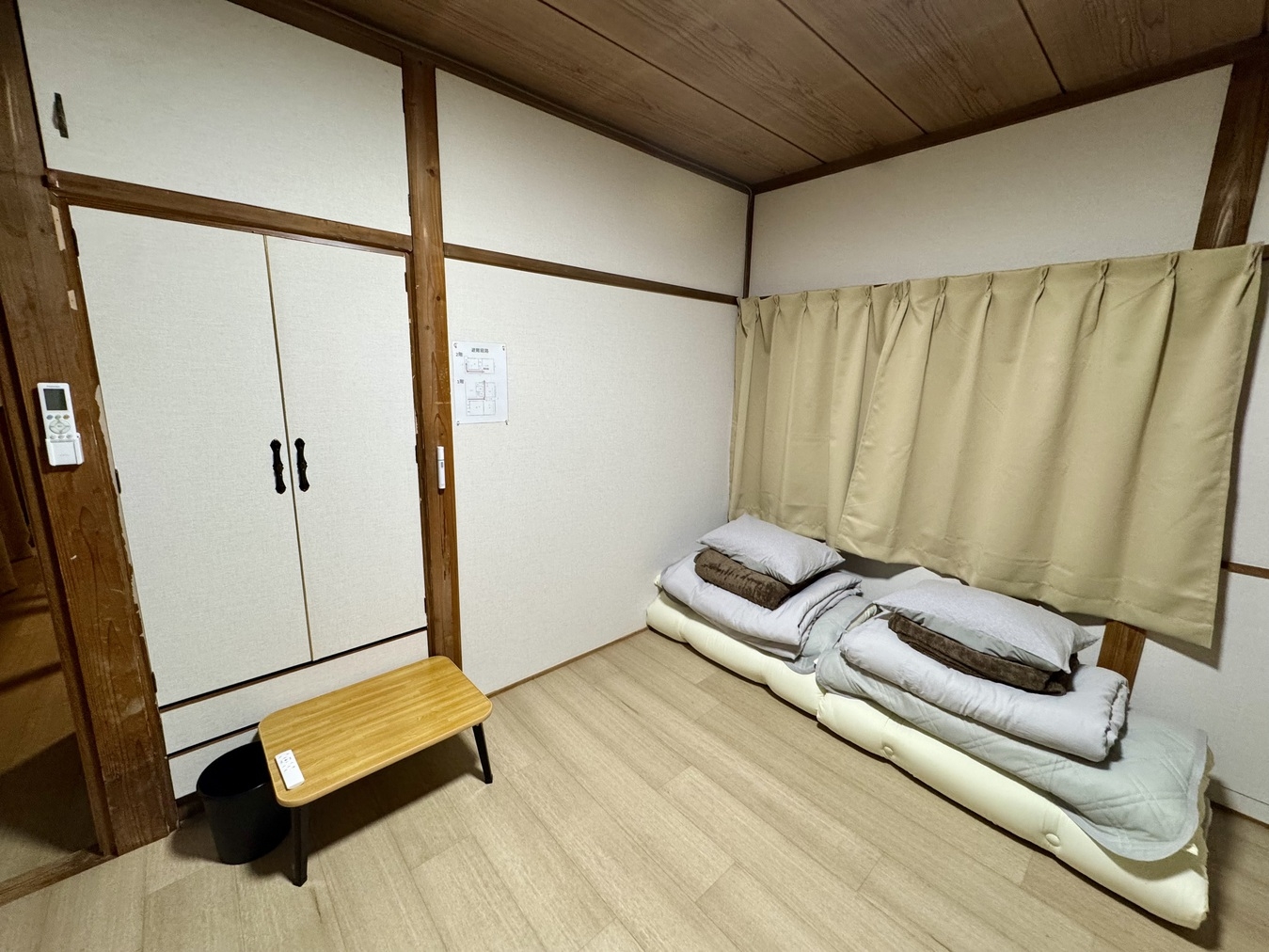 【素泊り】宿泊費を安くしたい方を全力応援！｜お布団2セットの1部屋（和室・洋室指定不可）