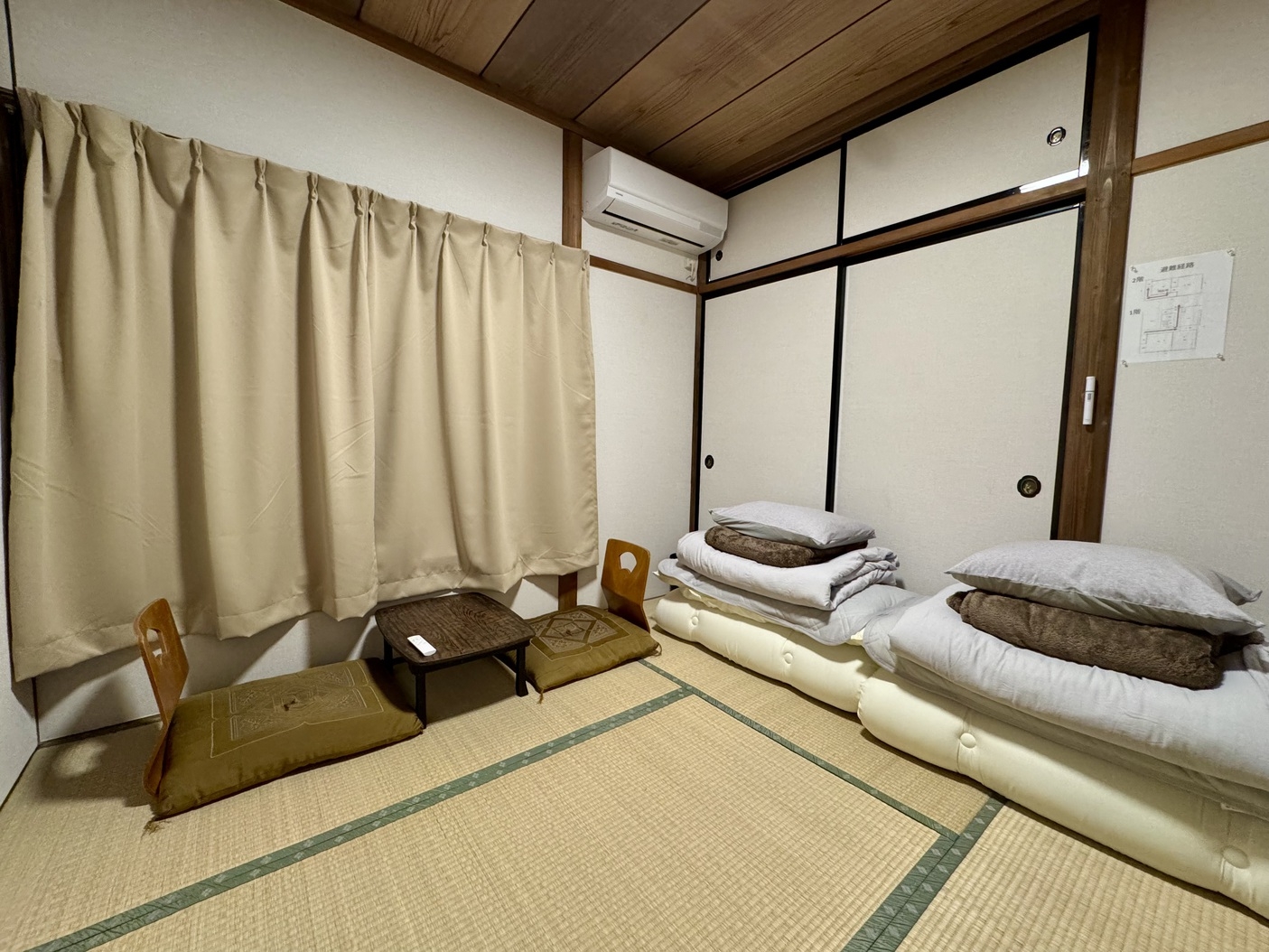 【素泊り】宿泊費を安くしたい方を全力応援！｜お布団2セットの1部屋（和室・洋室指定不可）