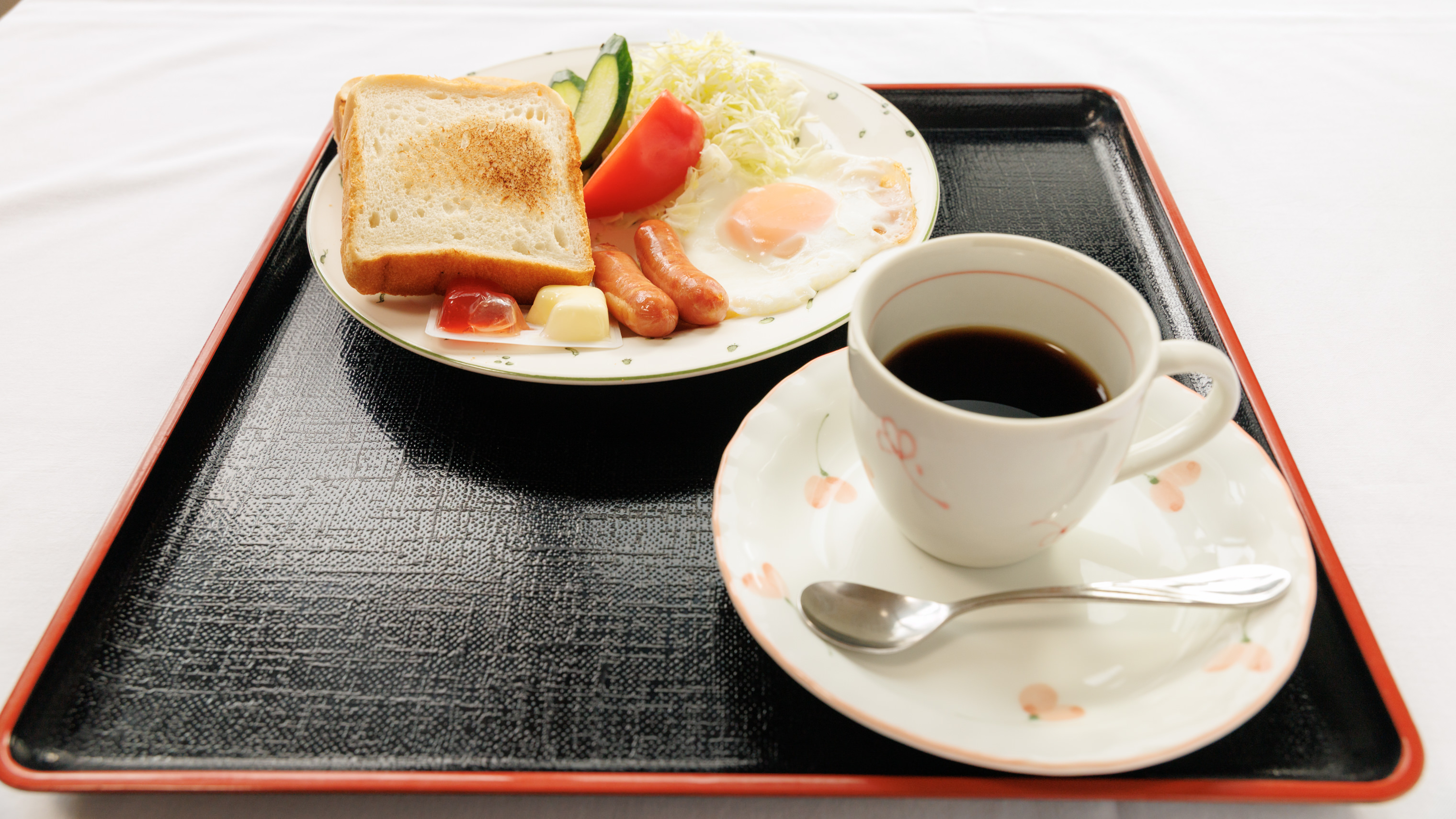 朝食一例（洋食）