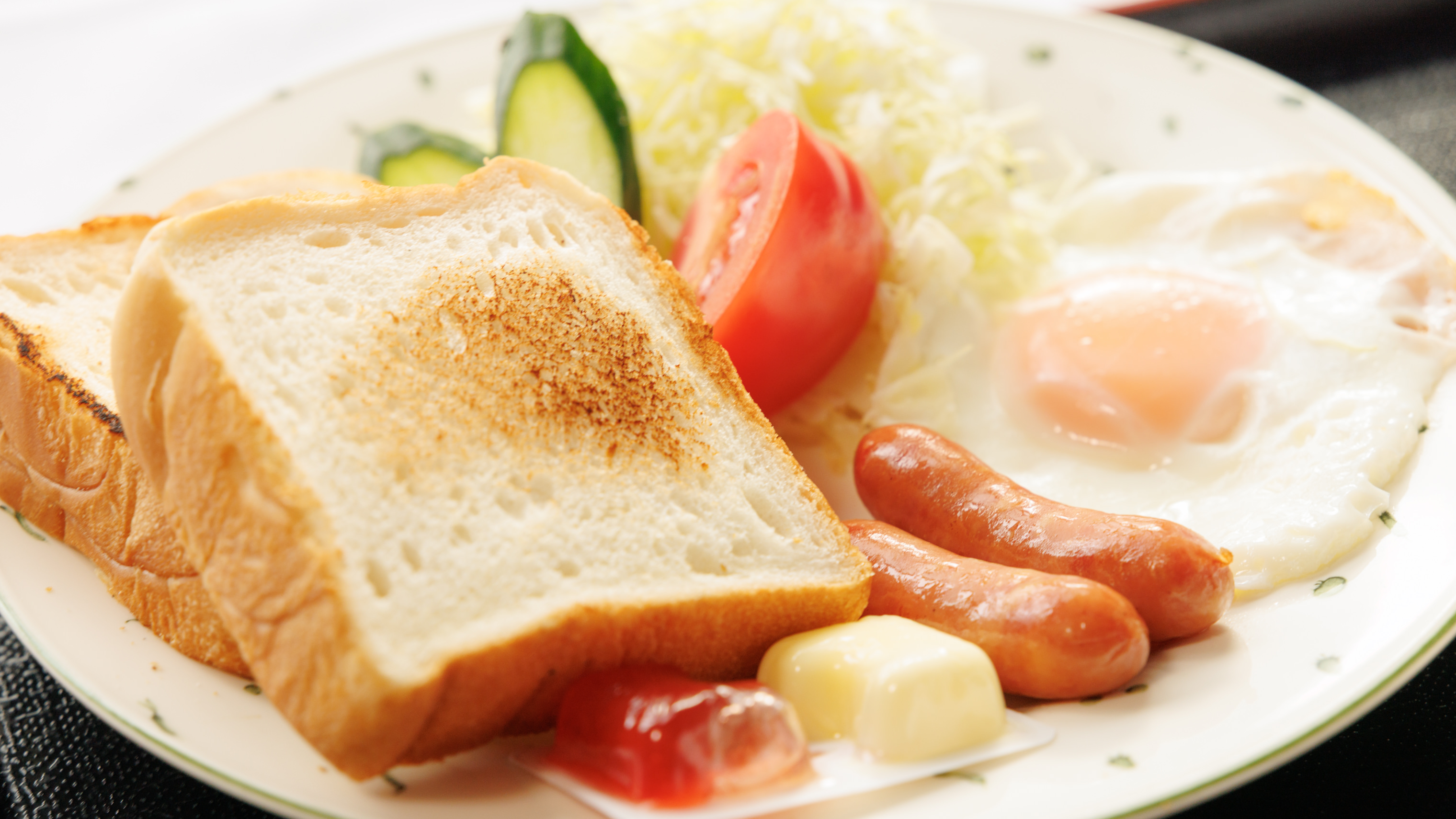 朝食一例（洋食）