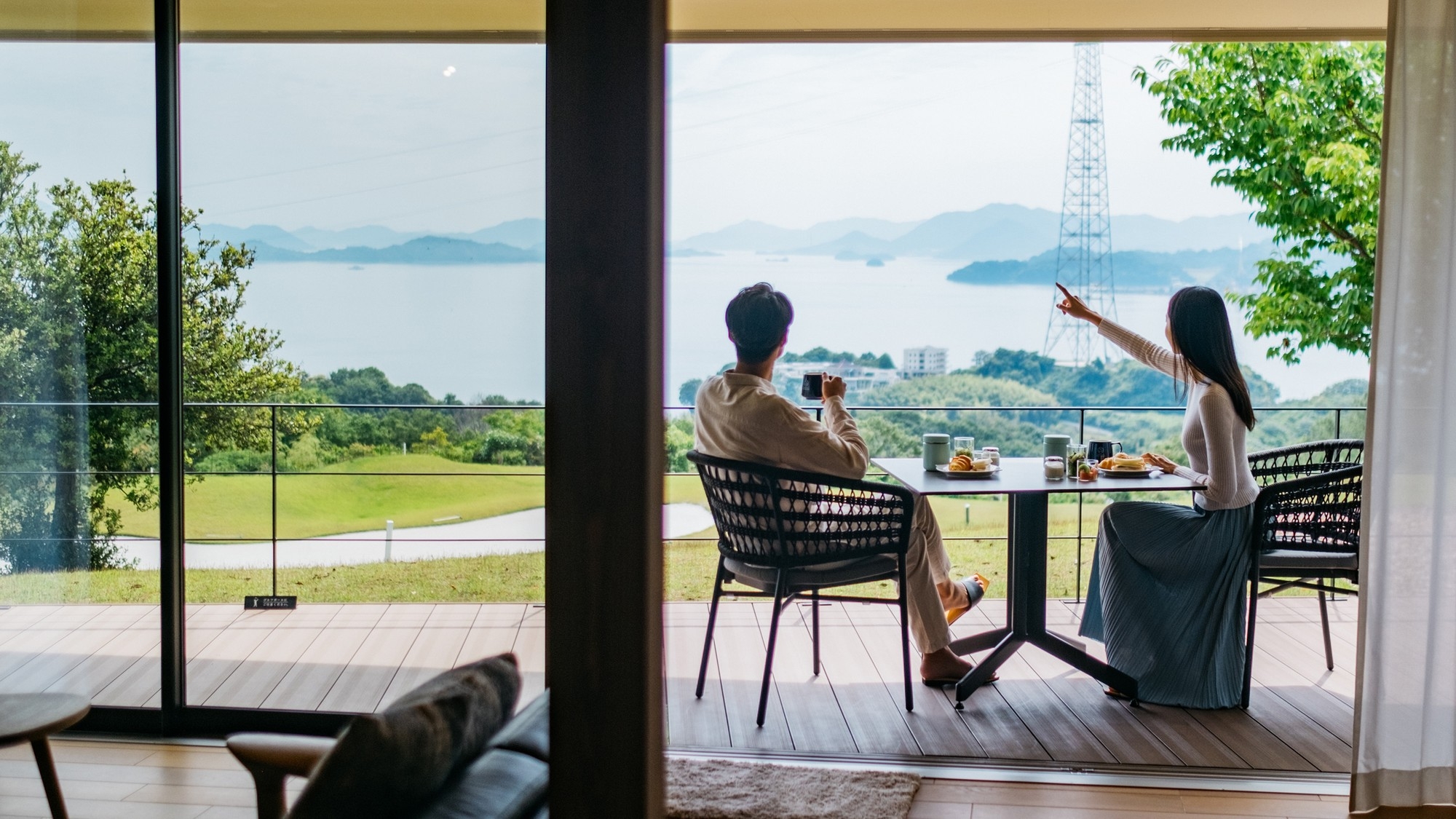 【2連泊／2食付／夕食・多島美】2連泊で5％OFF！緑と青のコントラスとを楽しむ極上リゾートステイ