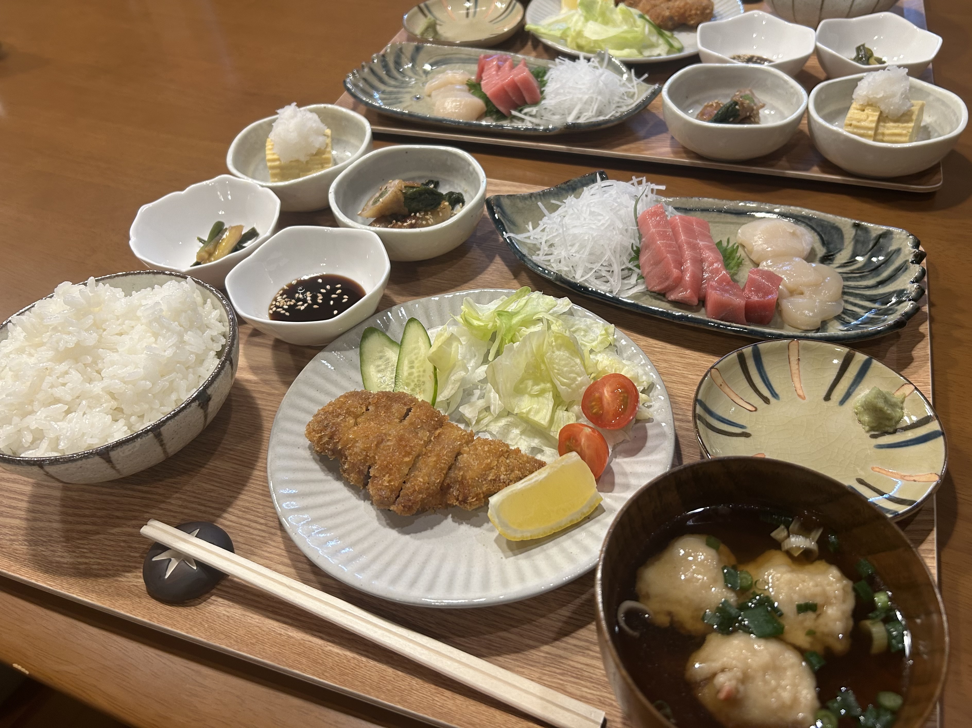 夕食