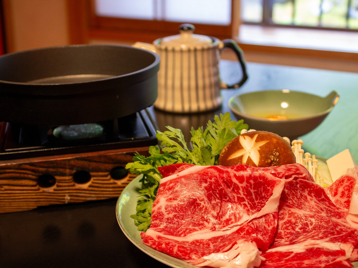 静岡牛のすき焼き