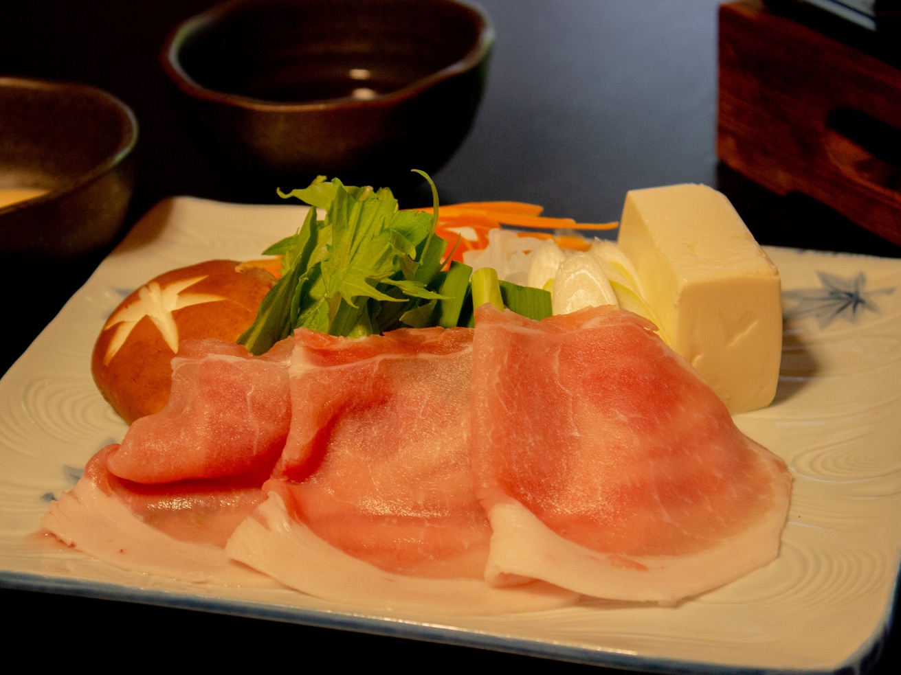 【ふじのくにいきいきポークのしゃぶしゃぶ♪】旬の味わい季節の会席料理＆しゃぶしゃぶプラン！