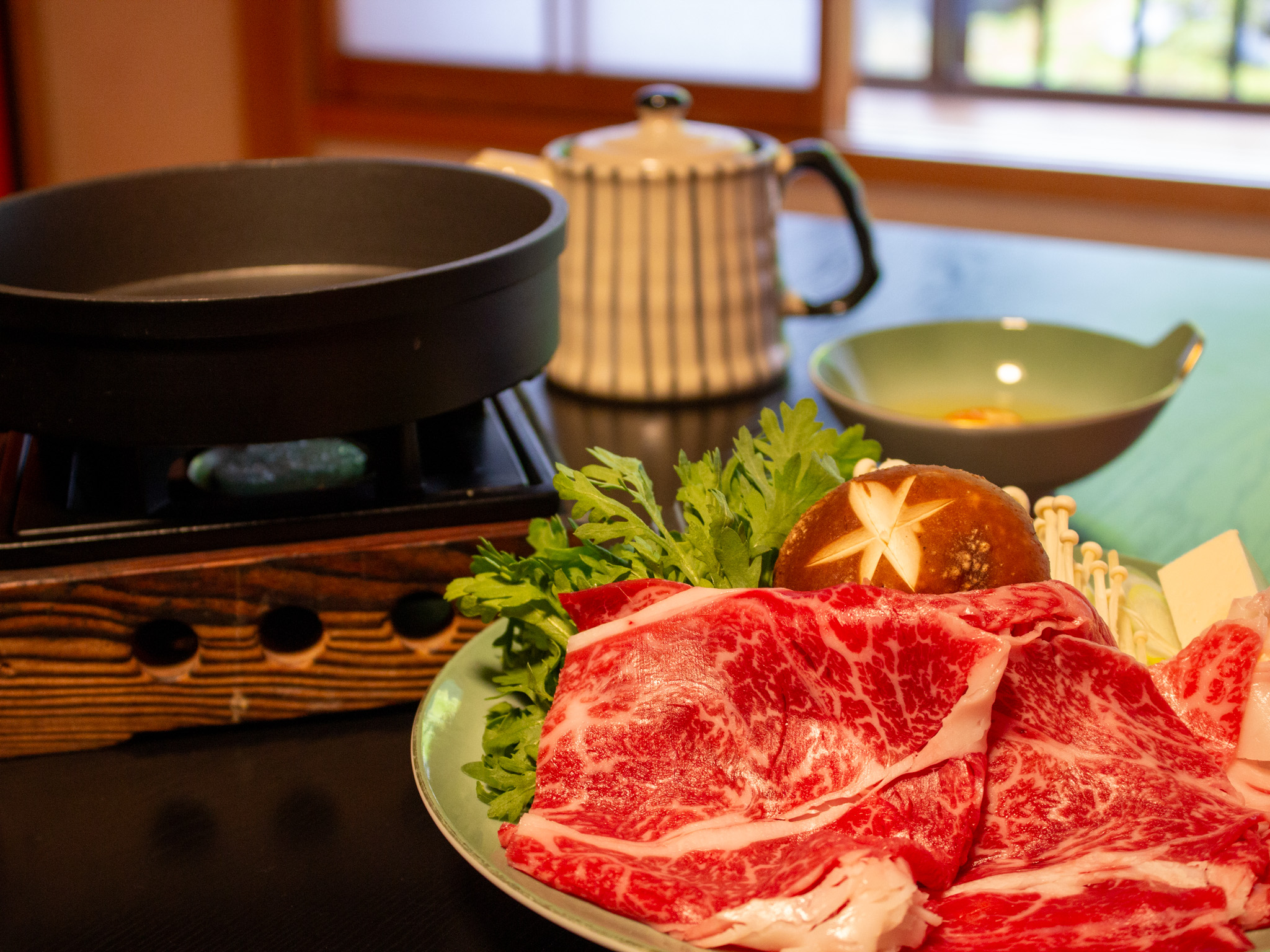 静岡牛のすき焼き