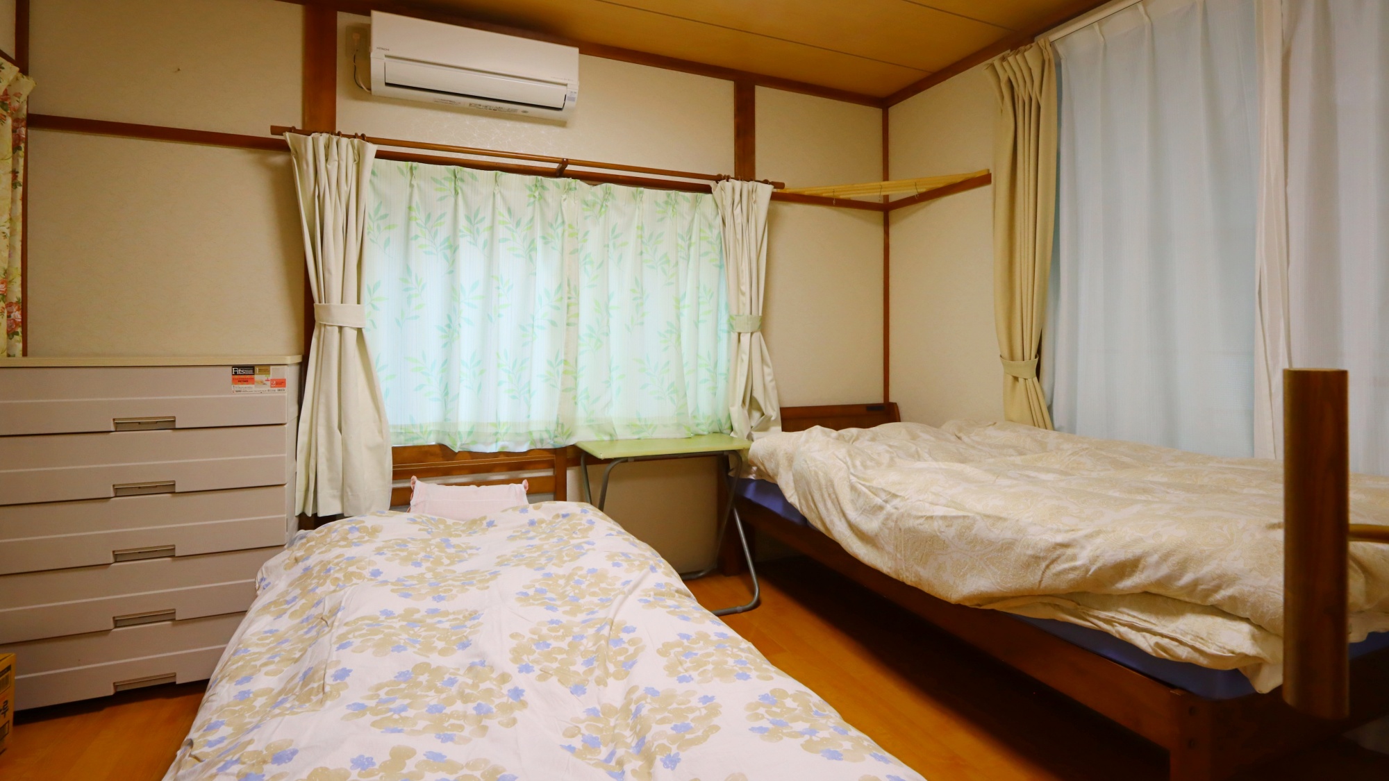 【ツイン】一階のお部屋でお客様も安心