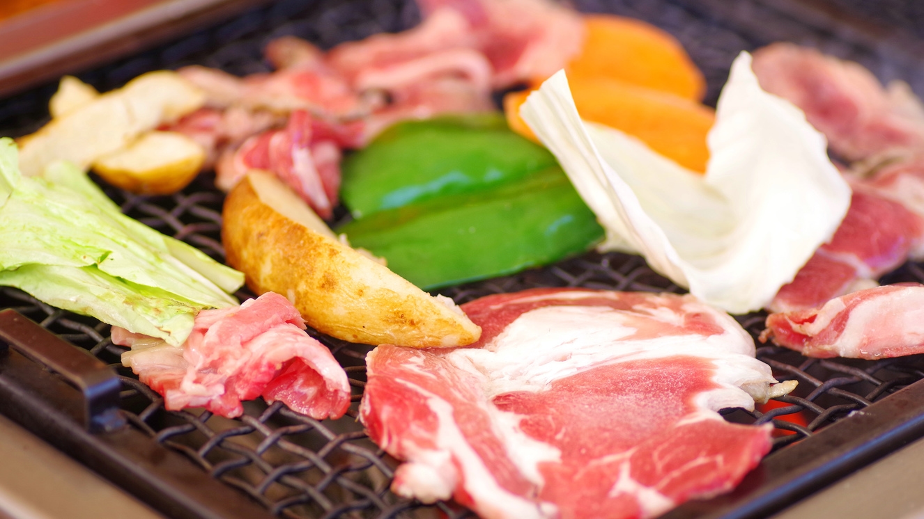 【夏休みファミリープラン】＜手ぶらBBQ／夕食付き＞久慈川を眺めながらアウトドア体験♪