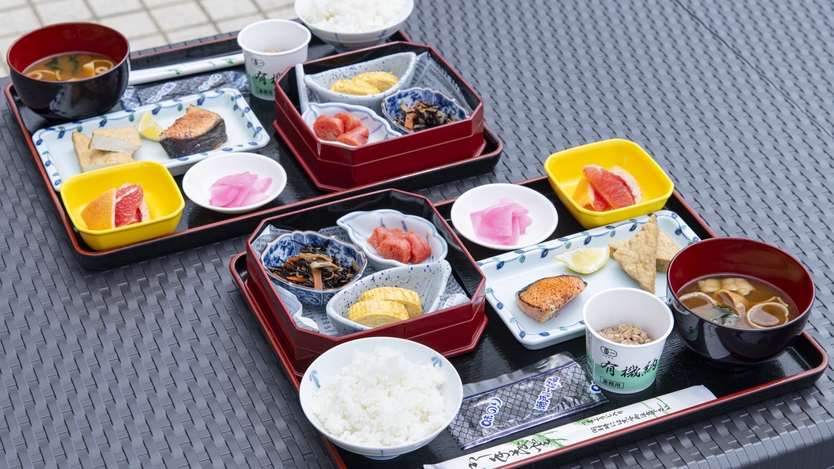 【朝食付】最終ＩＮは22時30分！朝はしっかり出来たて和食をいただきます♪
