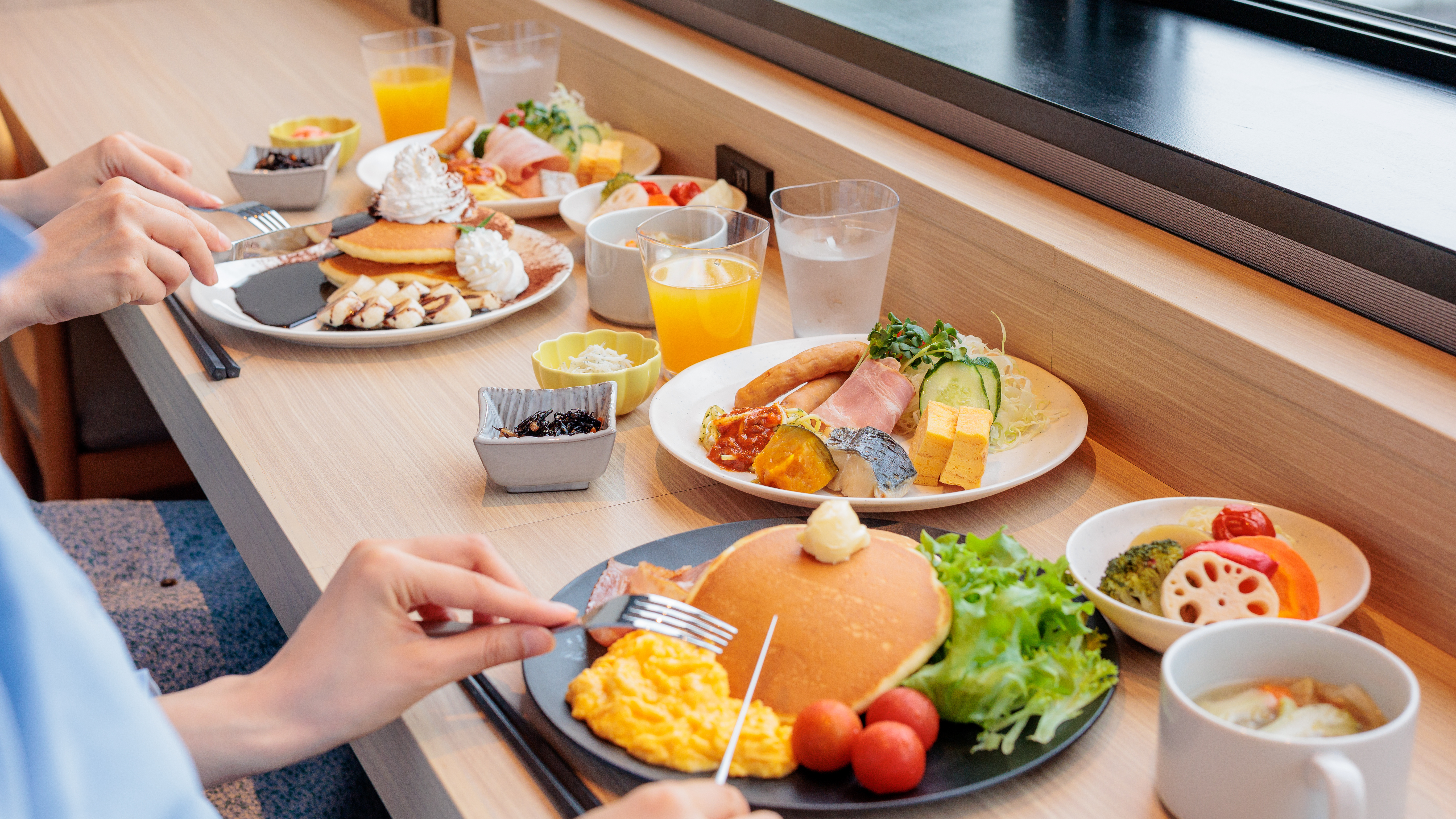【レディースプラン】朝食ブッフェ