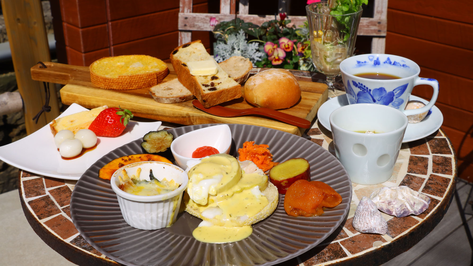 【朝食】パンはもちろん、手作りおかずが色々
