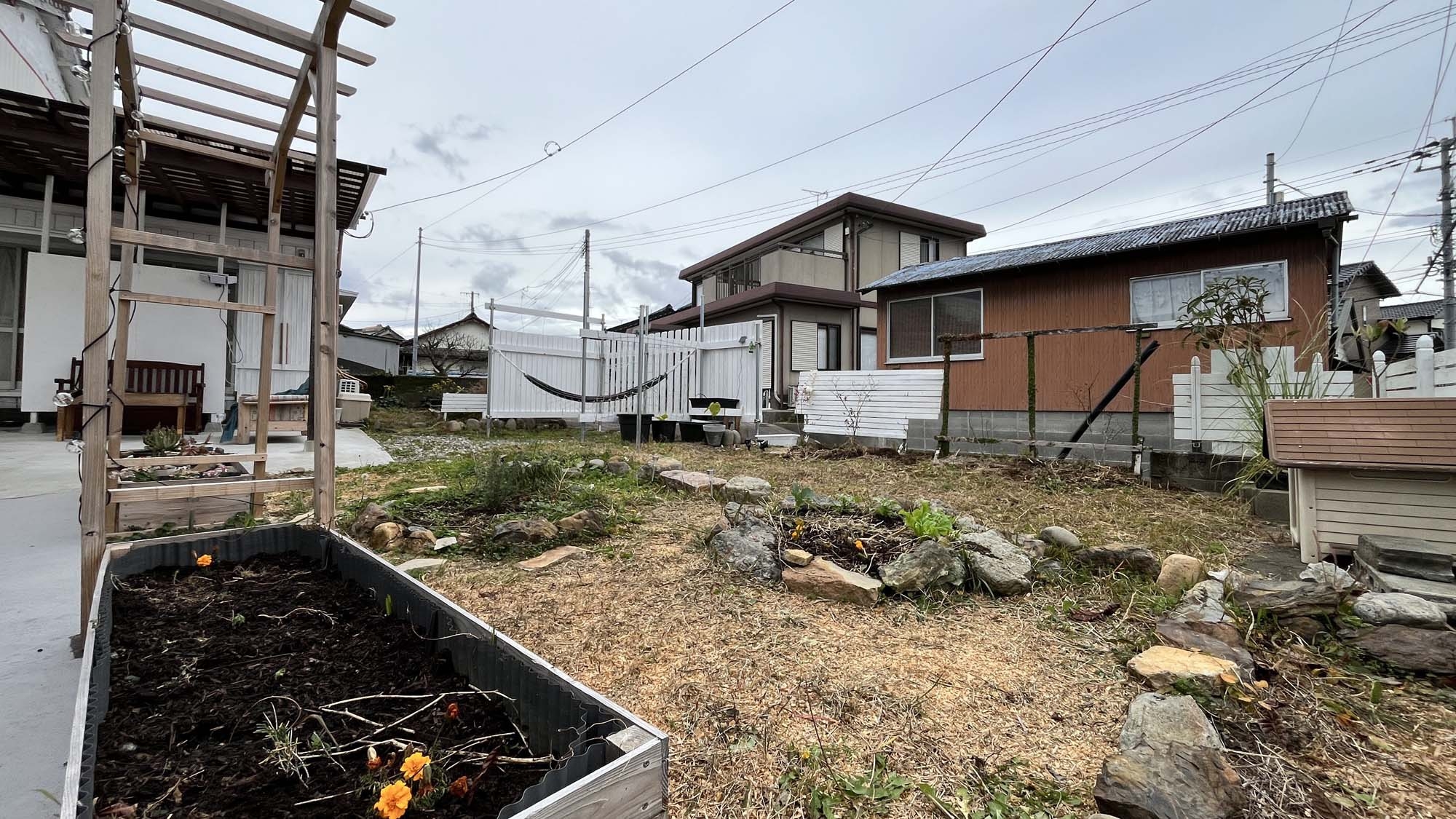 【素泊り】屋外BBQスペース完備　さらに道具も貸出致します！手ぶらで楽しむBBQTime♪