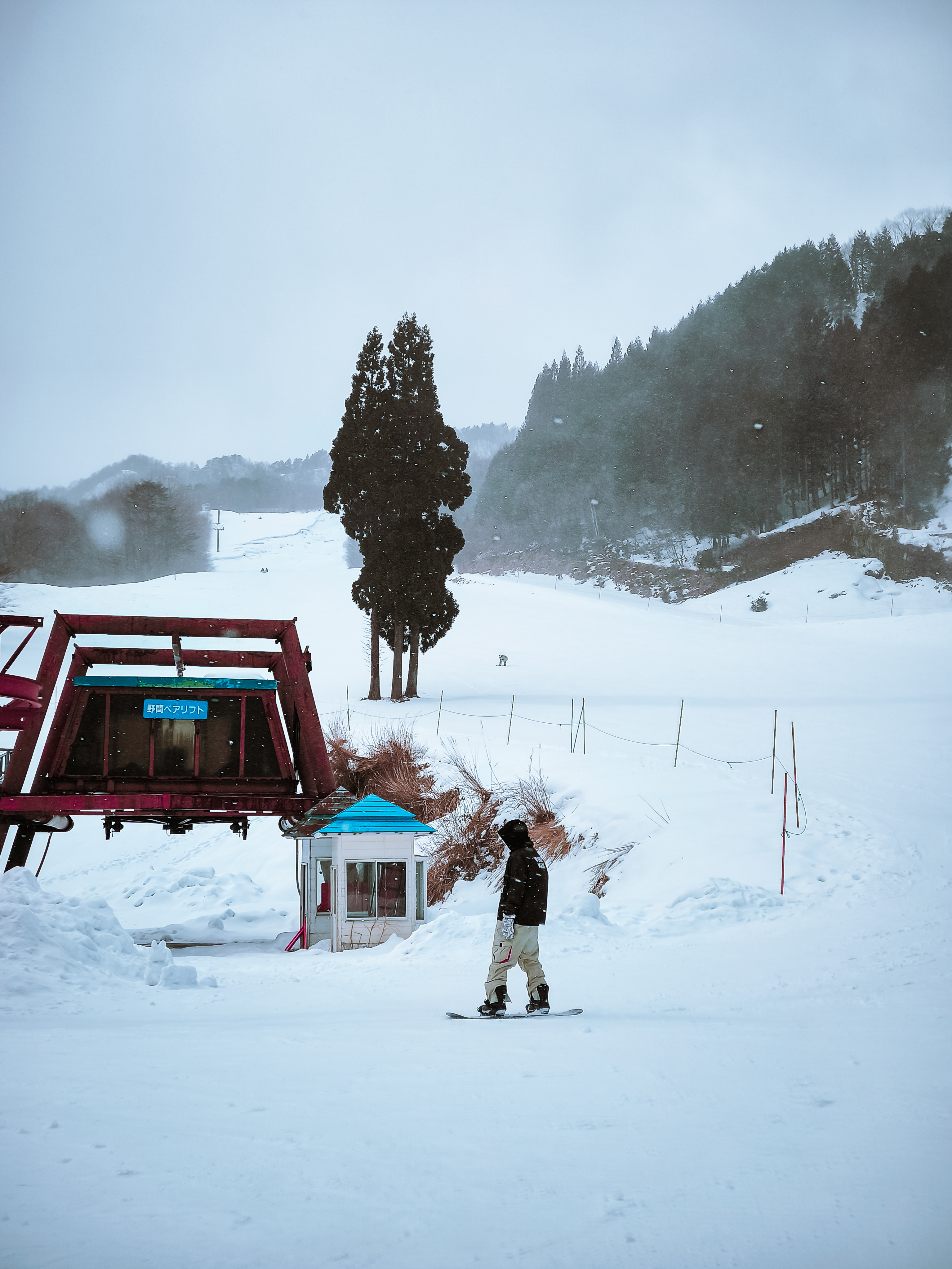 ハチ北野間ゲレンデリフト