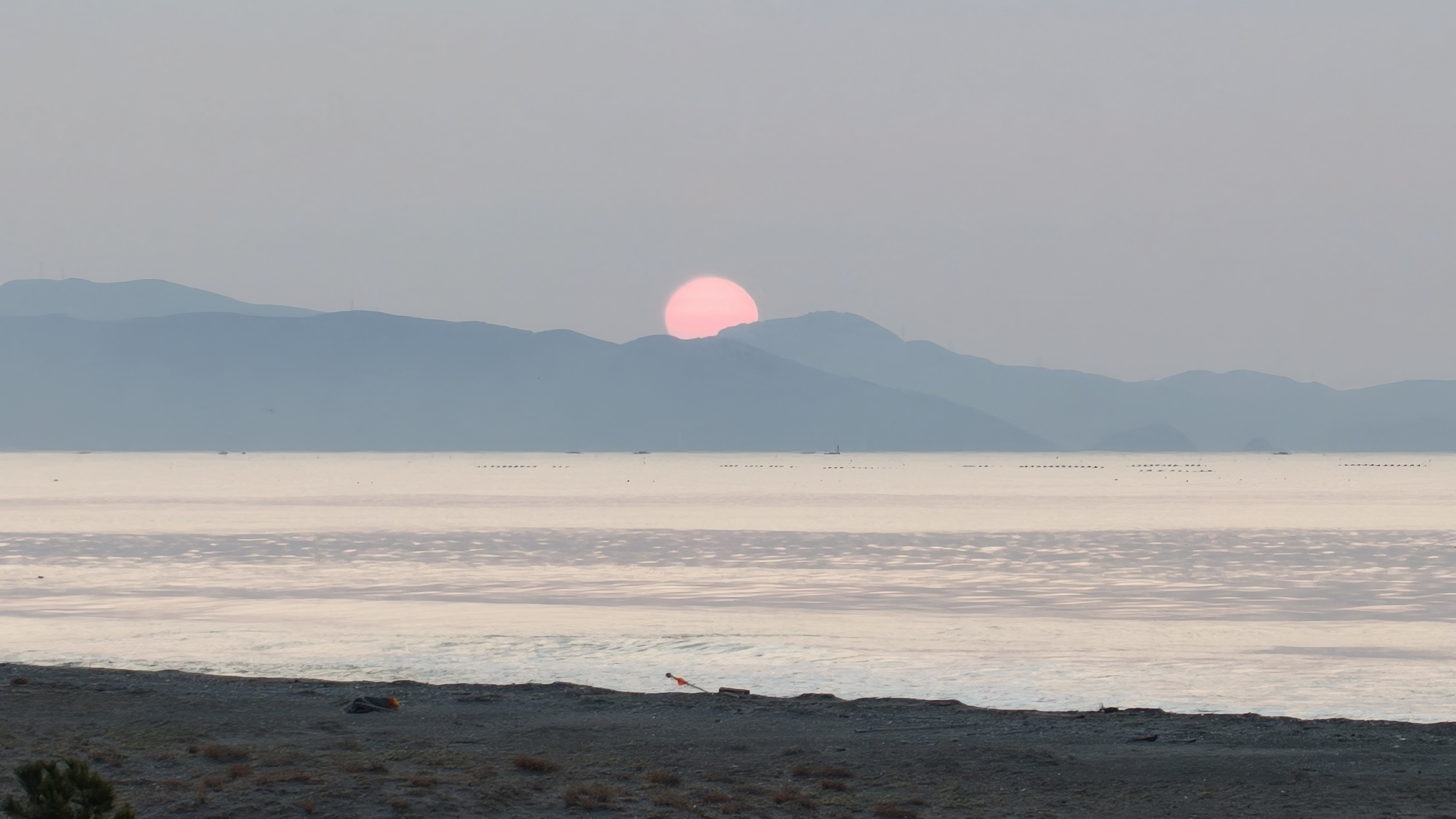 野蒜海岸の朝日