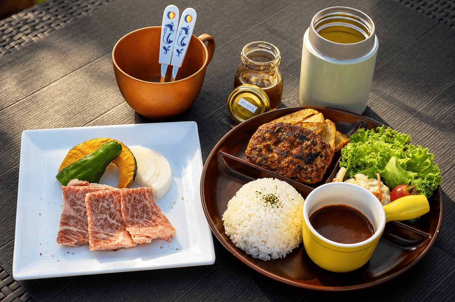 お子様の夕食