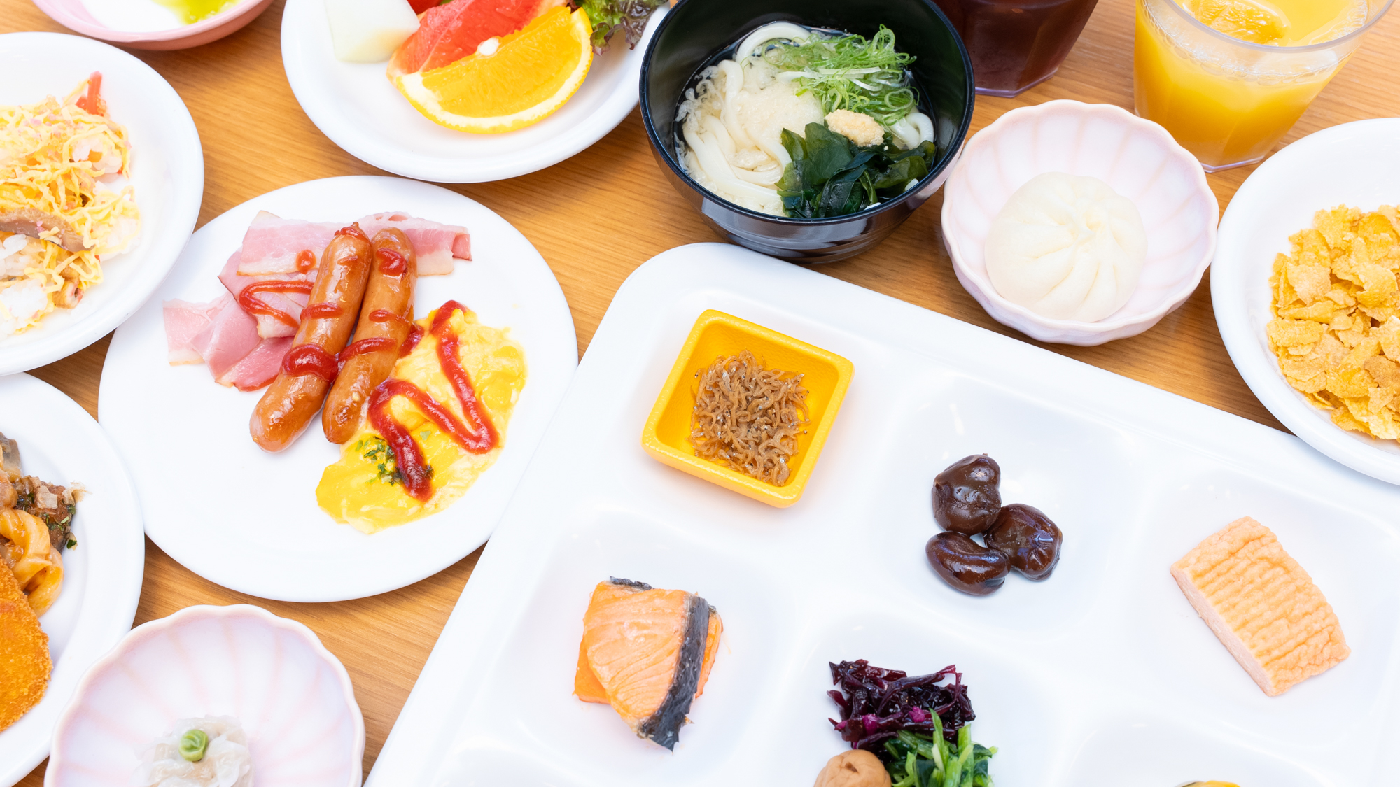 【朝食ビュッフェ】一例