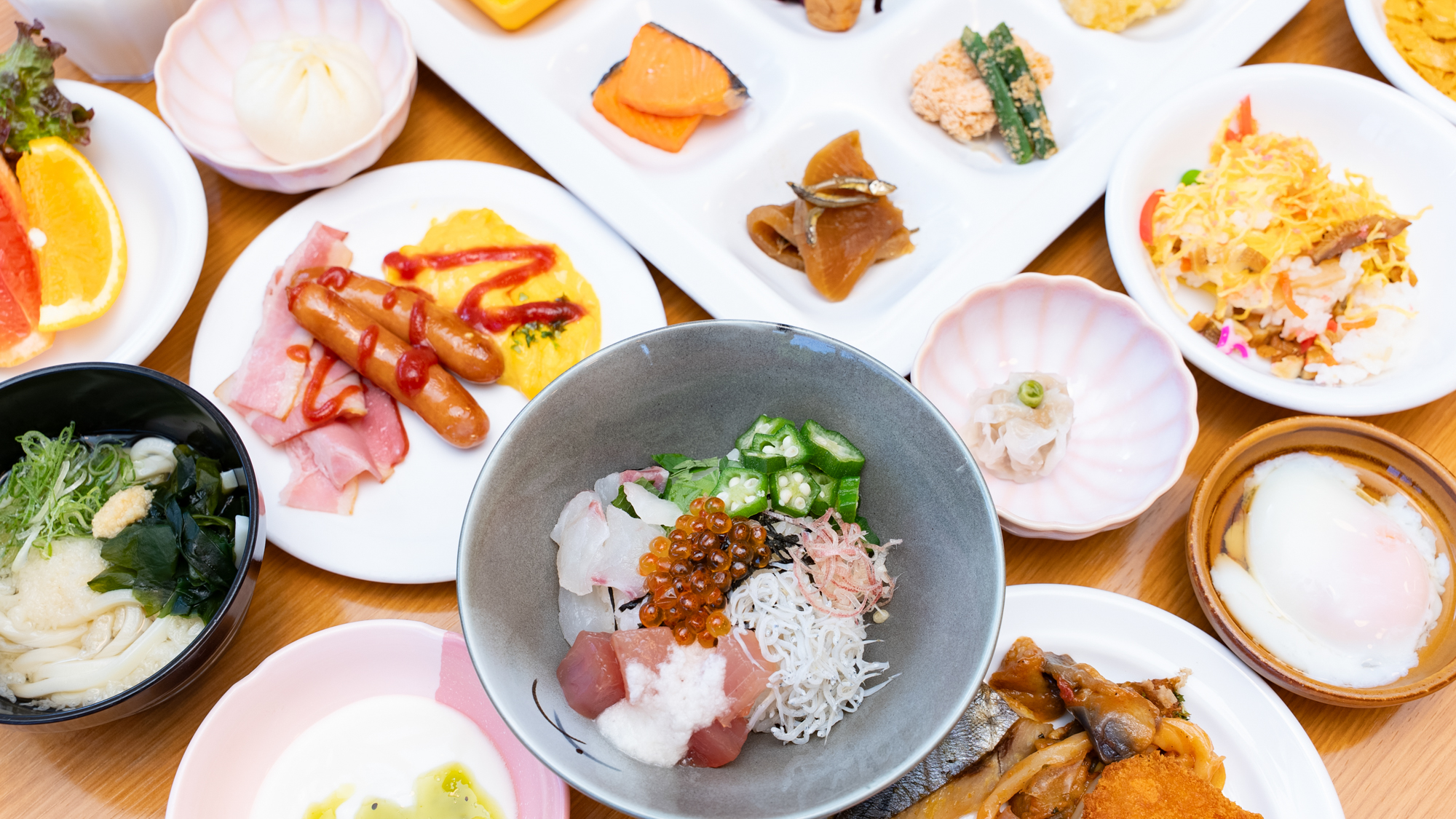 【朝食ビュッフェ】一例