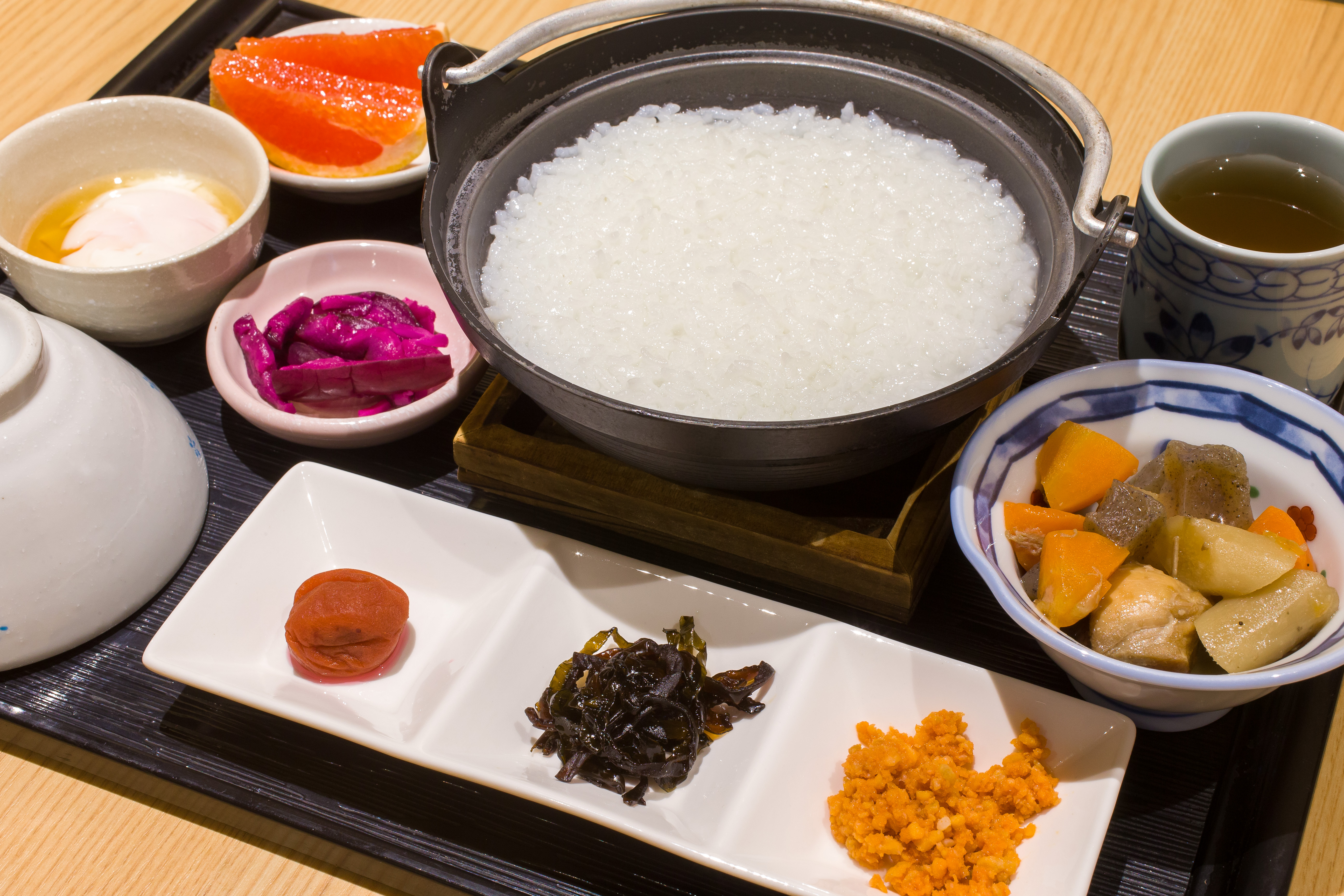 朝食（お粥）