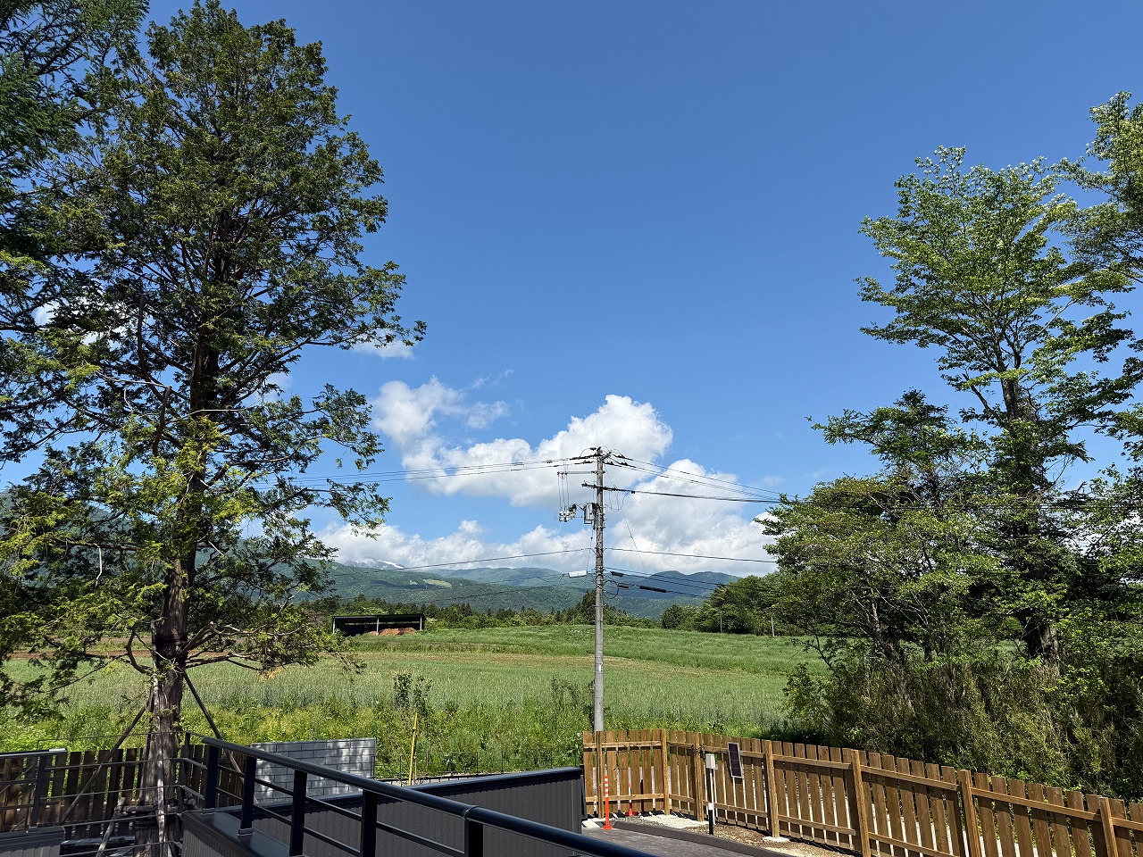 蔵王連峰の眺め