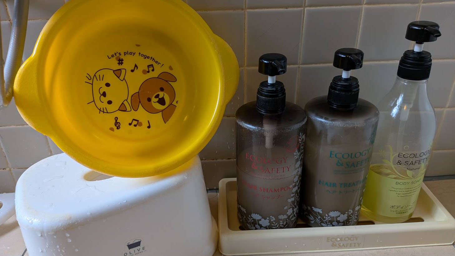 貸切風呂│お子様用イスもございます*