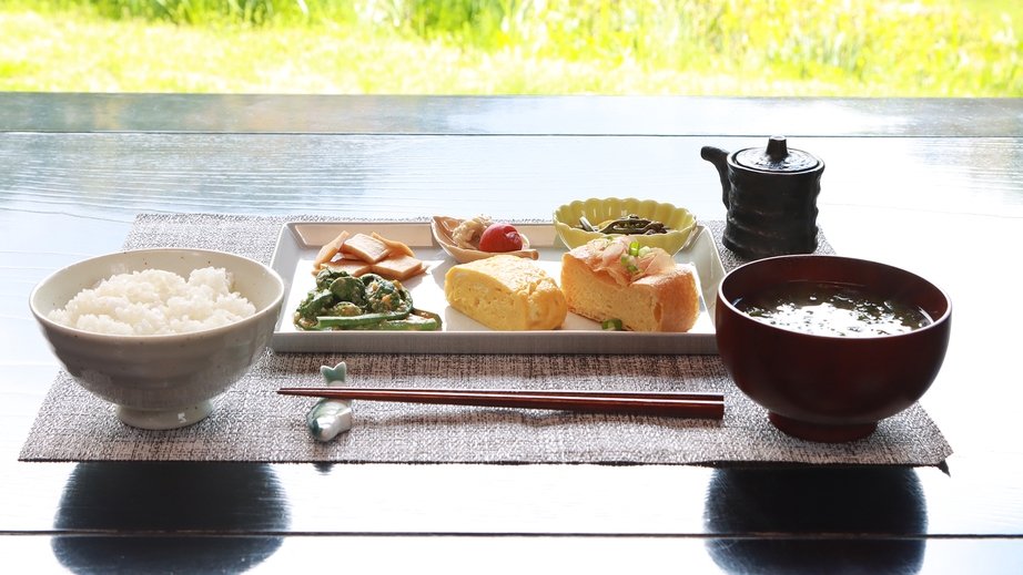 【朝食付】「おはよう」から始まる古民家時間★みんなで朝ごはん