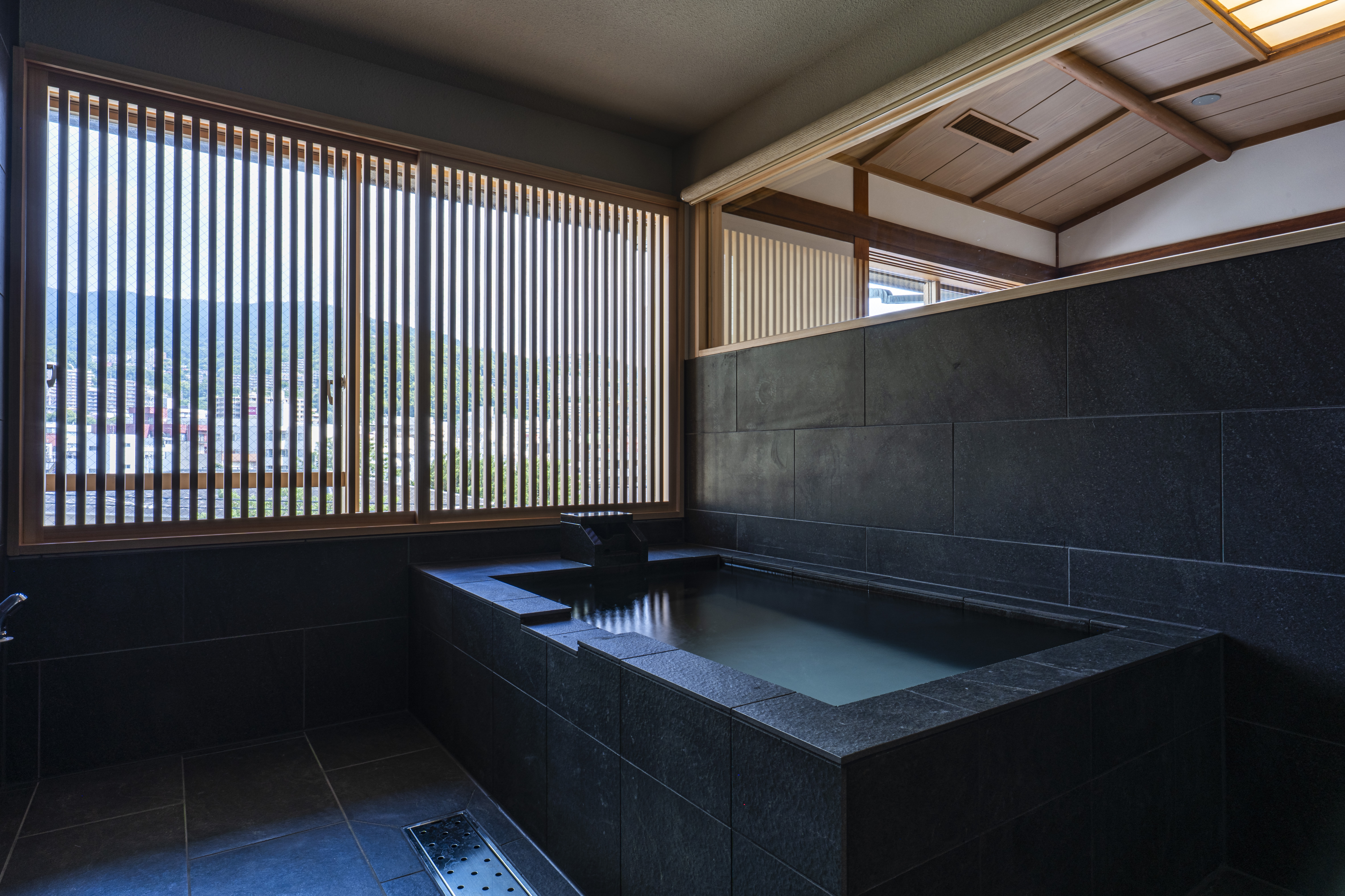 客室露天風呂