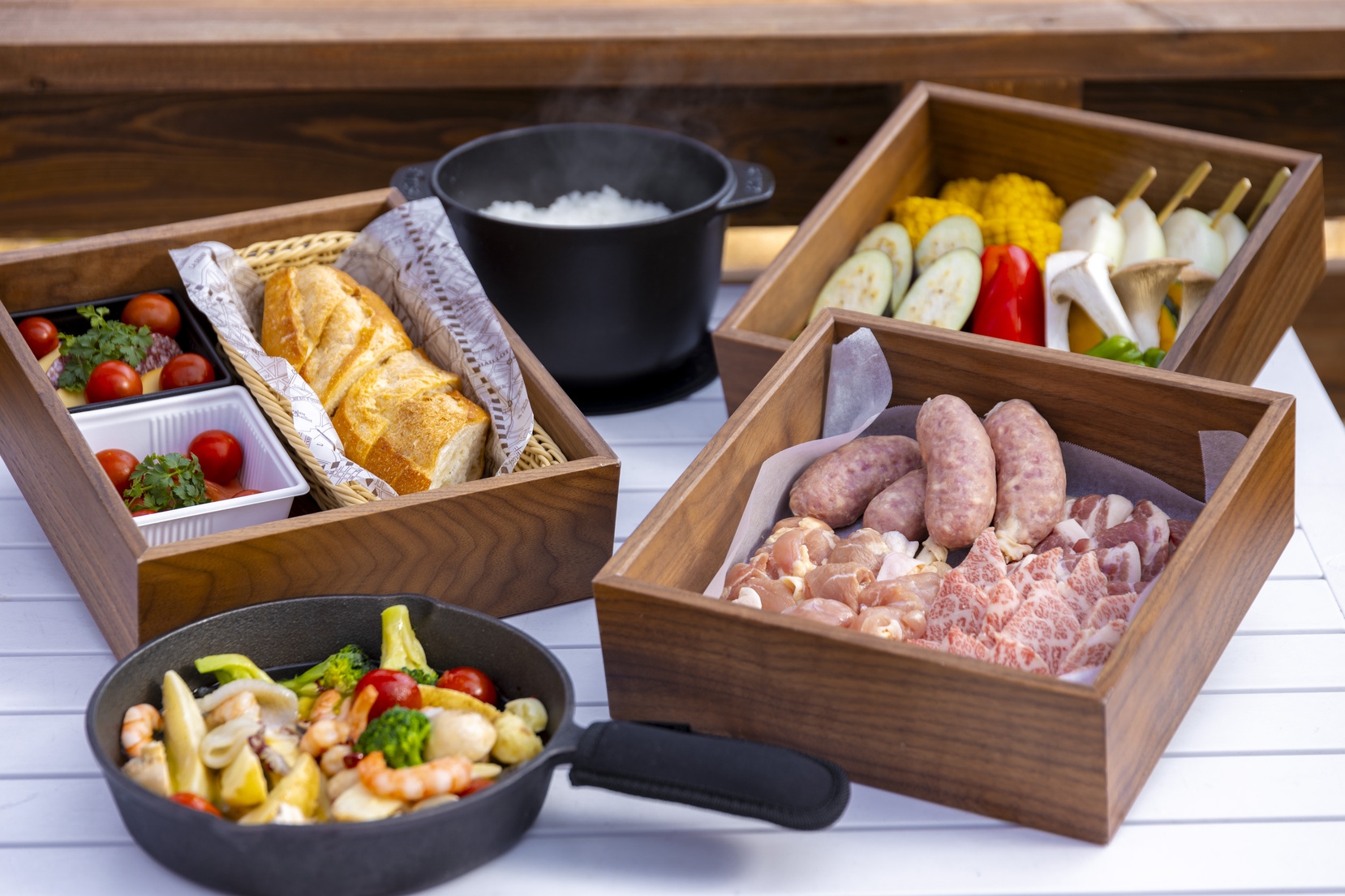 【岐阜県特別プラン】　特製コース仕立て★BBQスタンダードプラン
