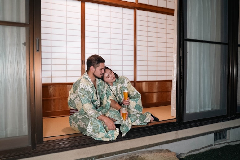 天気が良ければ縁側でゆっくりと