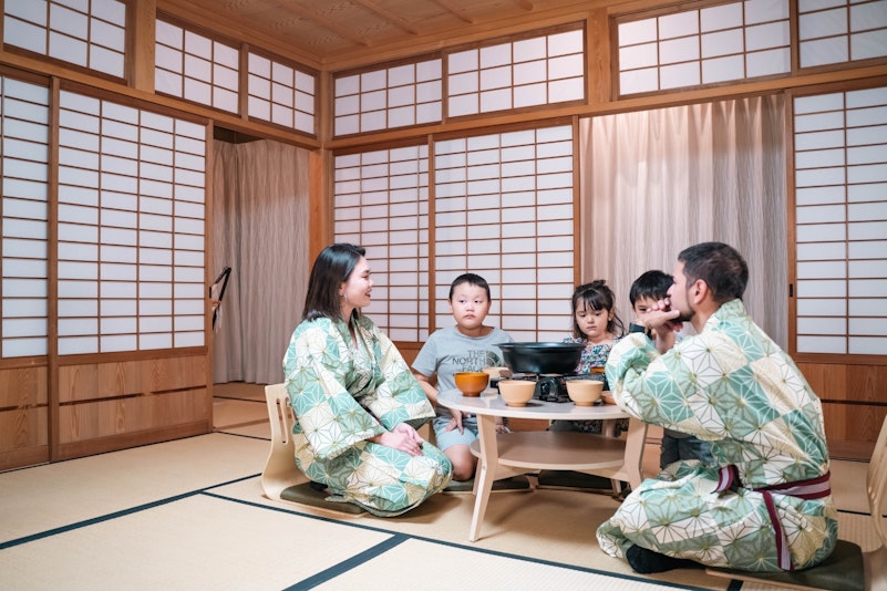 キッチンもありますが和室での団欒も良いものです