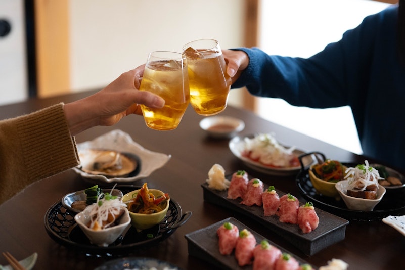 【お食事】地元の食材を使った季節の料理一例