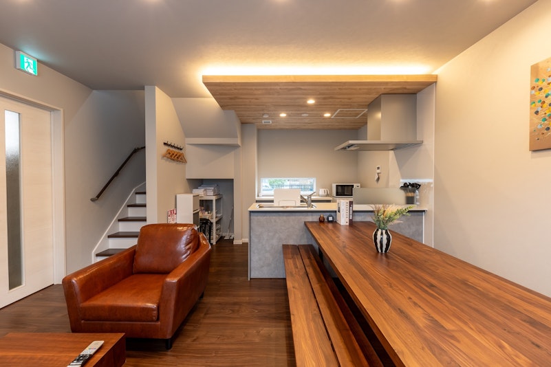 Living and dining area