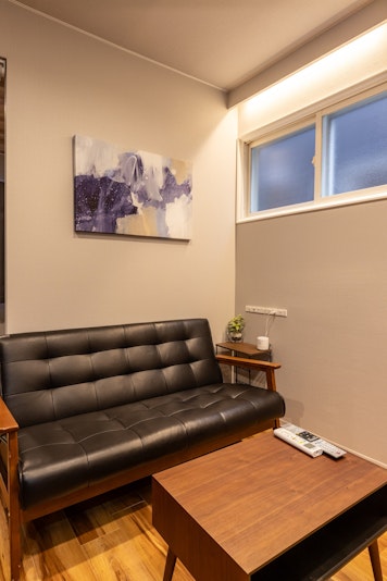 Living and dining area