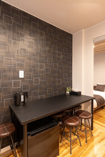 Living and dining area